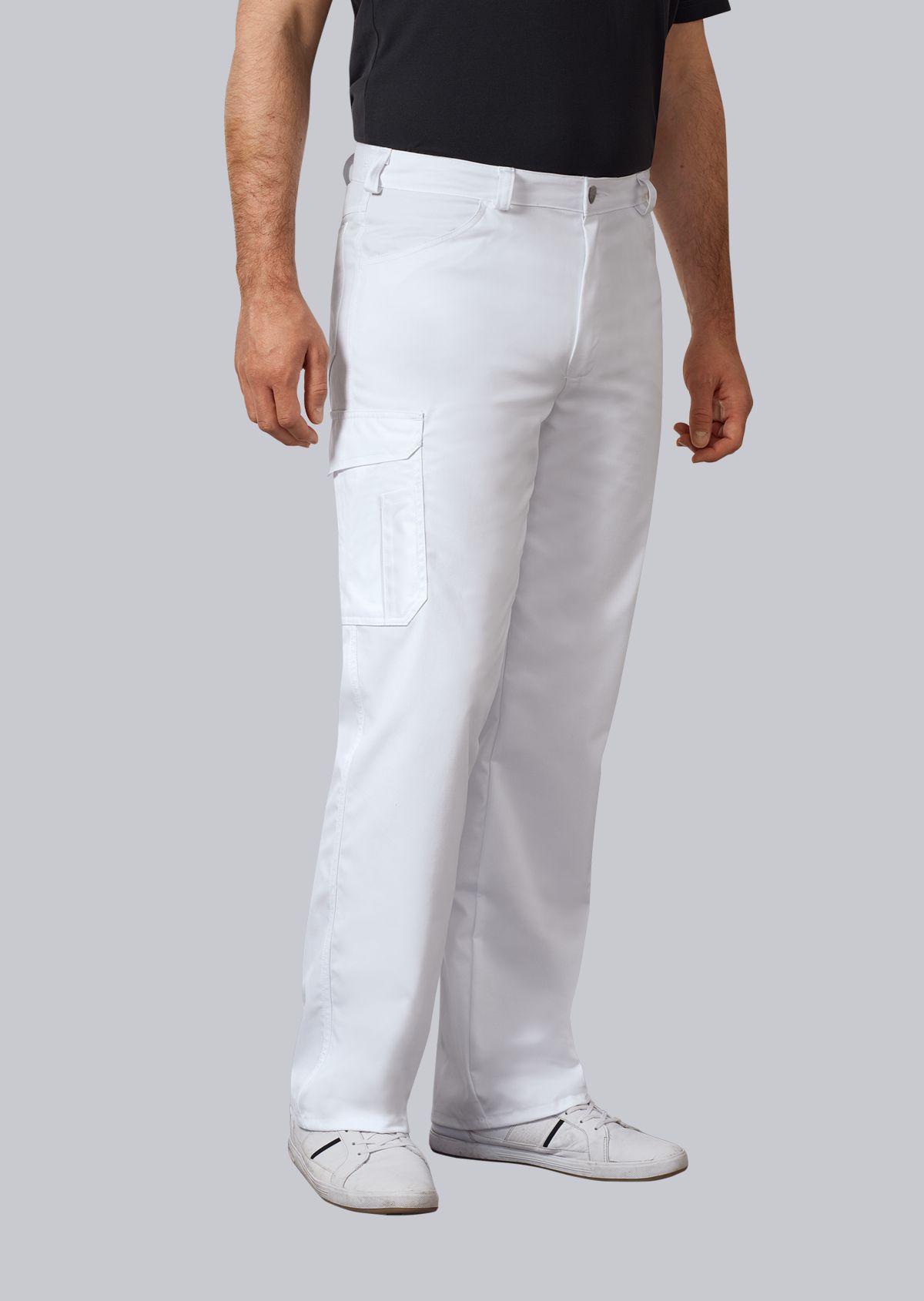 1651-686-21 BP® Stretch-jeans voor haar & hem wit Thumbnail 2