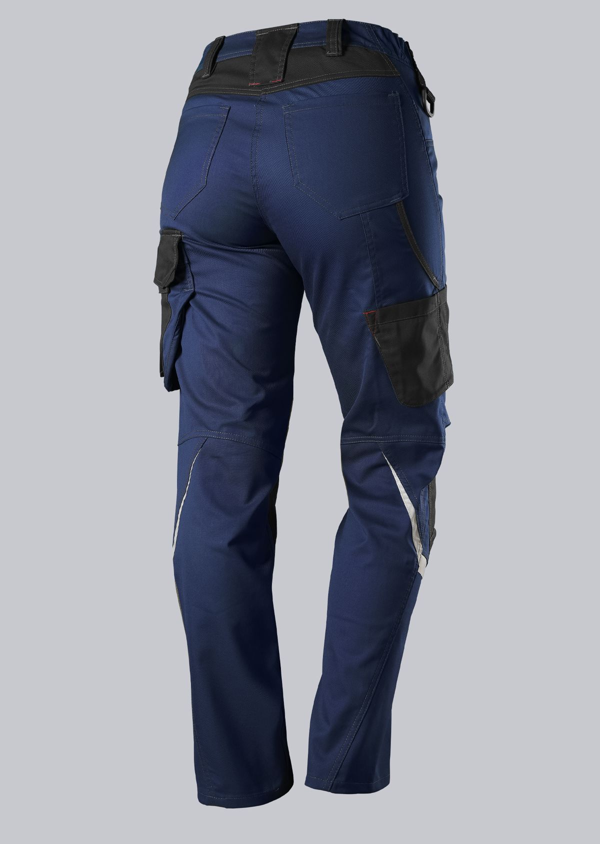 1999-570-1432 BP® Leichte Arbeitshose mit Kniepolstertaschen für Damen nachtblau/schwarz Thumbnail 1