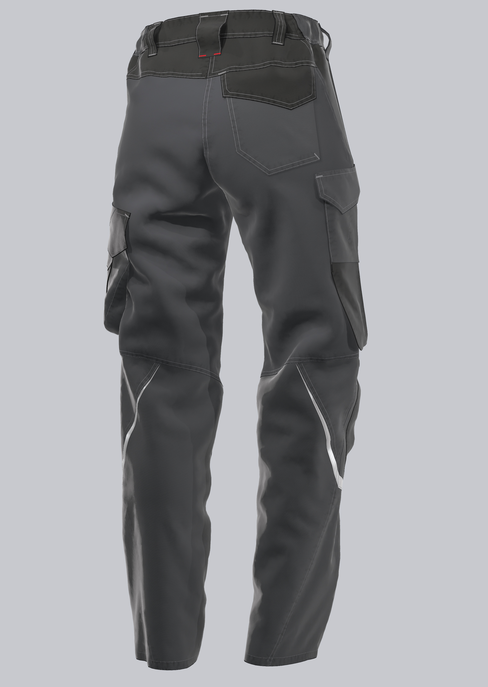 2446-581-5632 BP® Lichte multinorm-broek APC2 voor dames antraciet/zwart Thumbnail 1