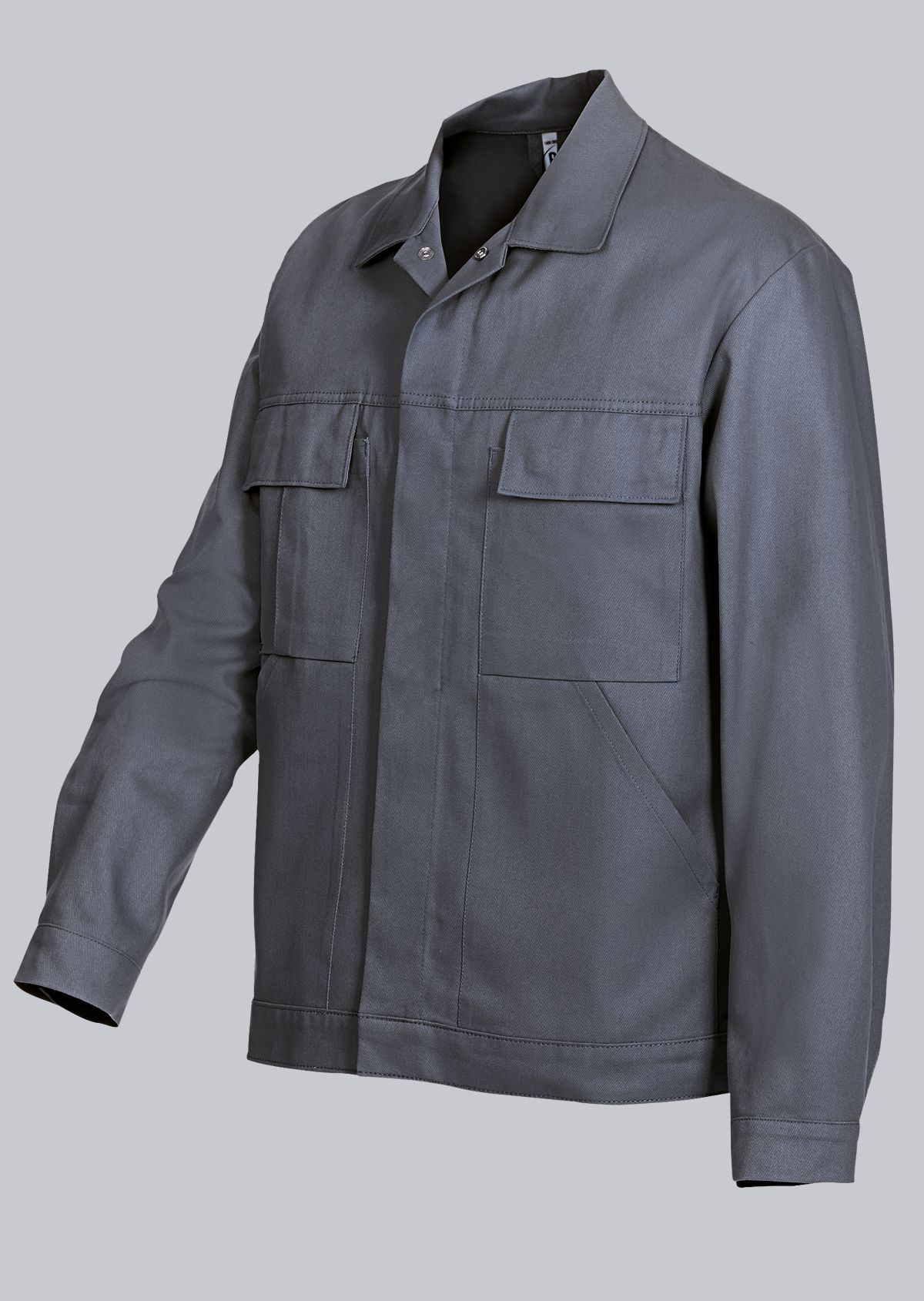 1485-060-53_BP® Basic-Arbeitsjacke aus Baumwolle_dunkelgrau_Cover Bild