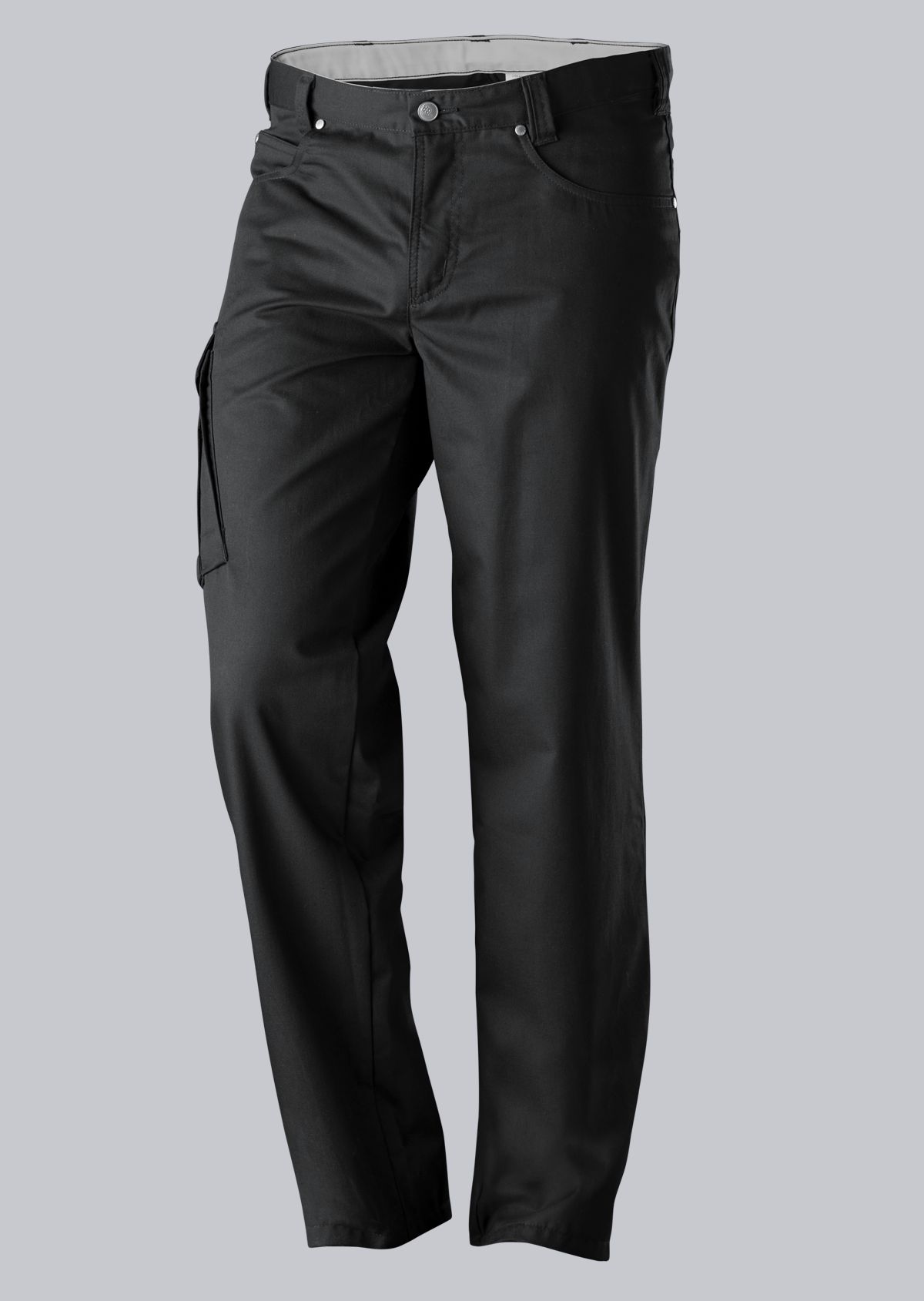 Stretch Herren-Hose mit 8 Taschen in weiß Stretch Herren-Hose mit 8 Taschen in weiß