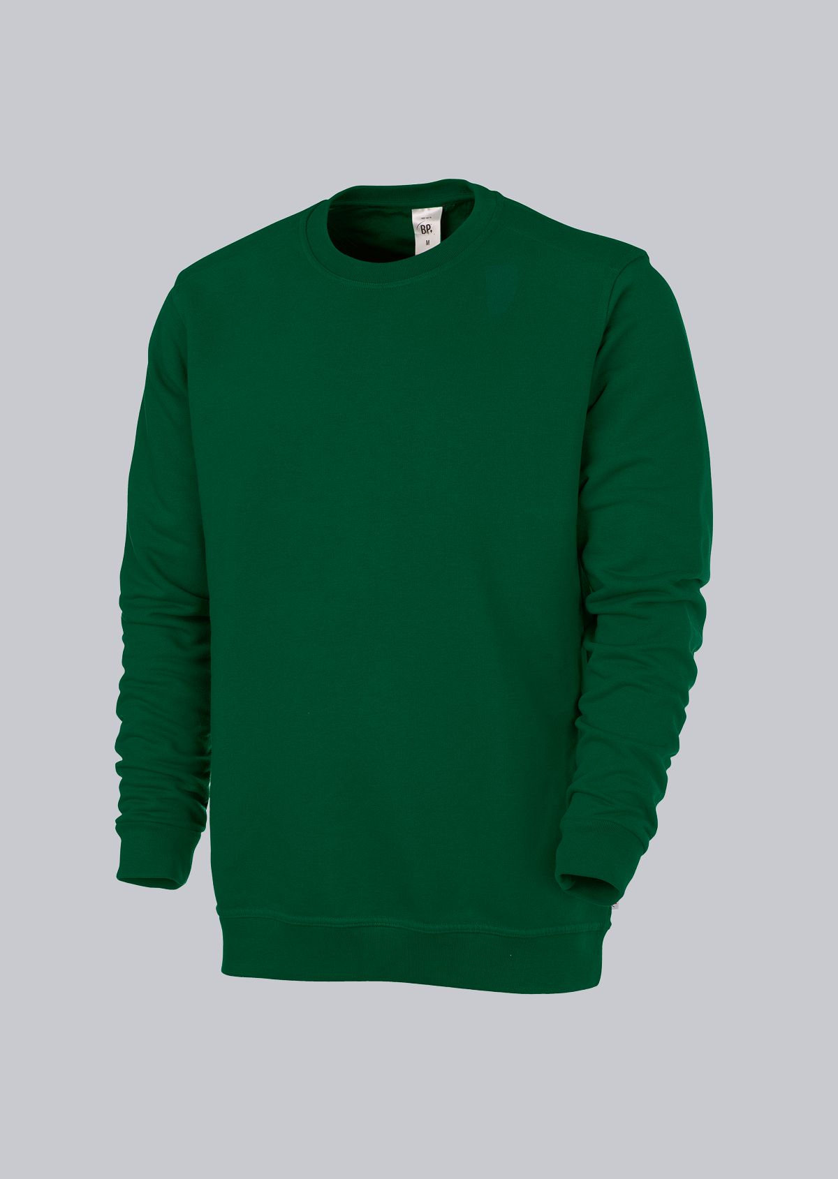 1623-193-74 BP® Sweatshirt voor haar & hem middelgroen Hoofdafbeelding