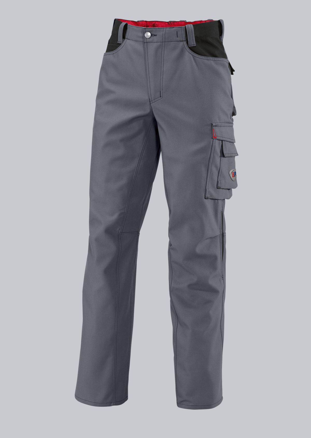 BP® Strapazierfähige Arbeitshose dunkelgrau/schwarz Cover Bild