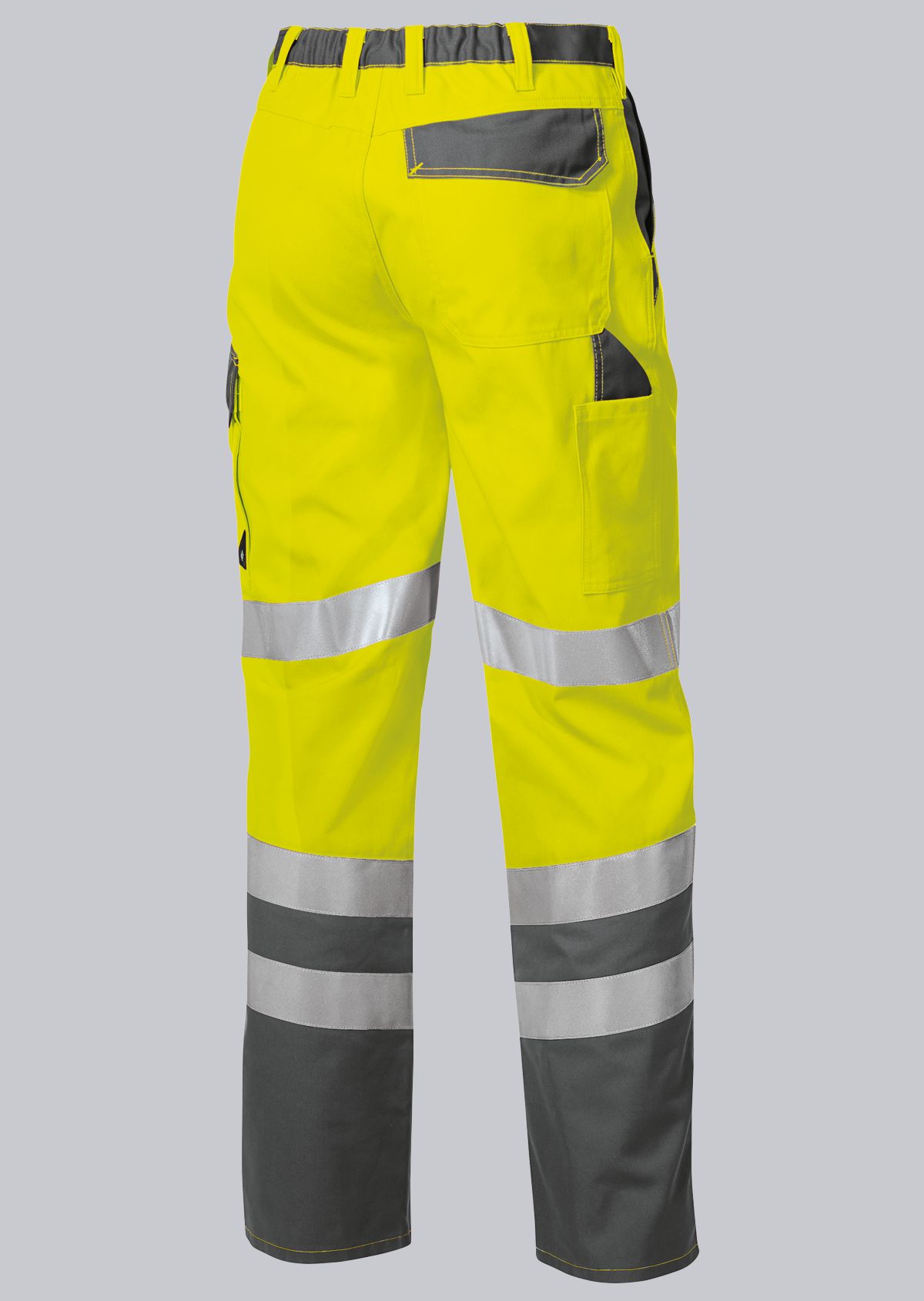 2110-845-8653_BP® Pantalon à haute visibilité_jaune haute visibilité/gris foncé_image 2
