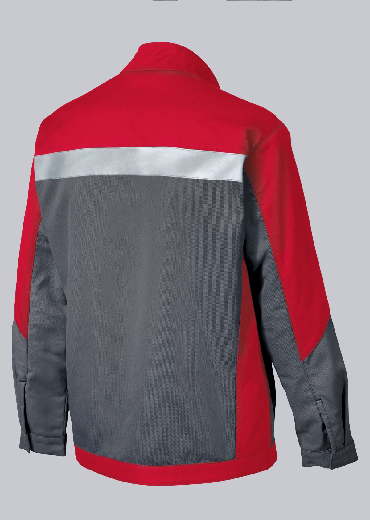 BP® Multinorm-Jacke APC2 dunkelgrau/rot Thumbnail 1