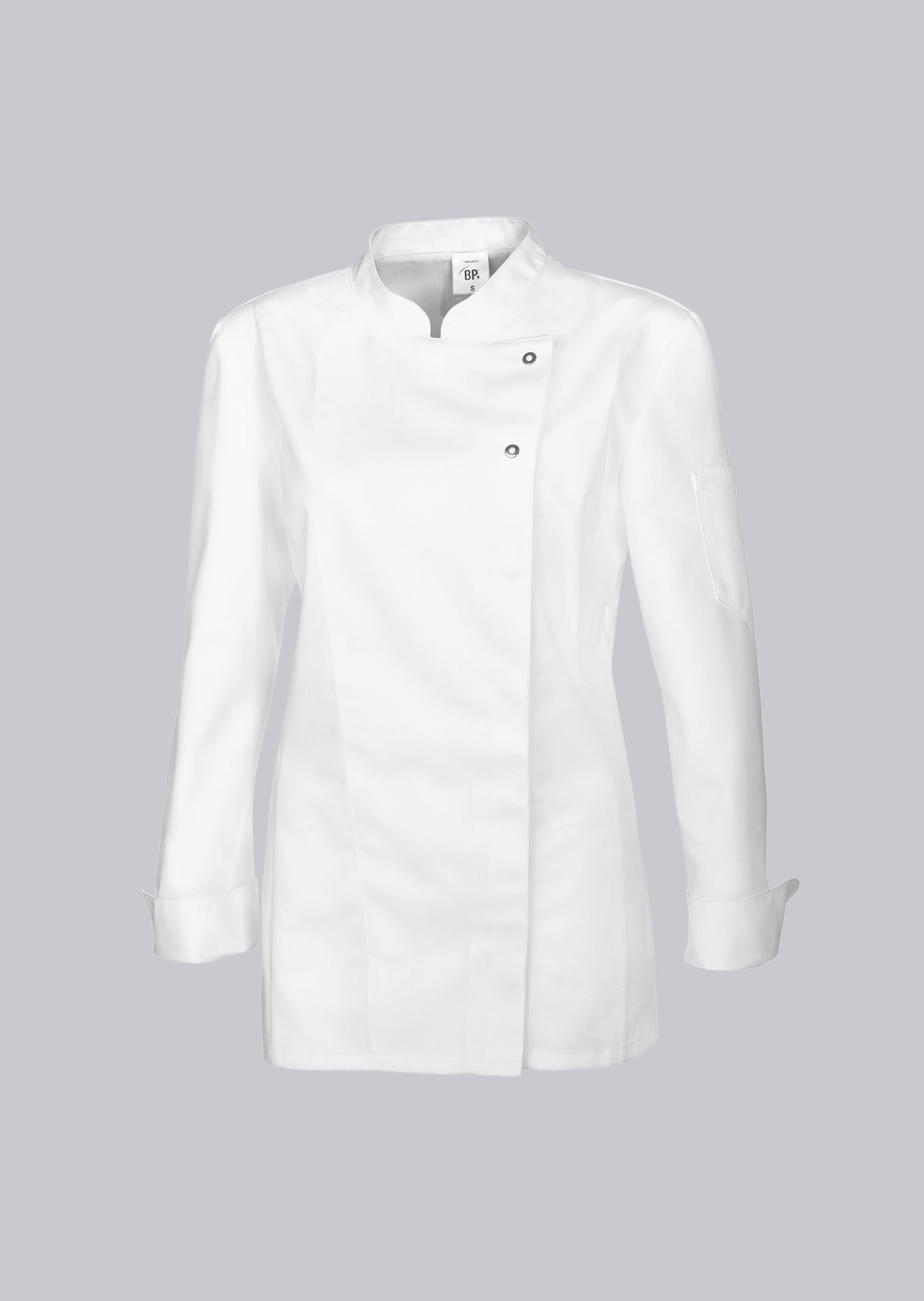 1544-400-21 BP® Dameskoksbuis wit Hoofdafbeelding