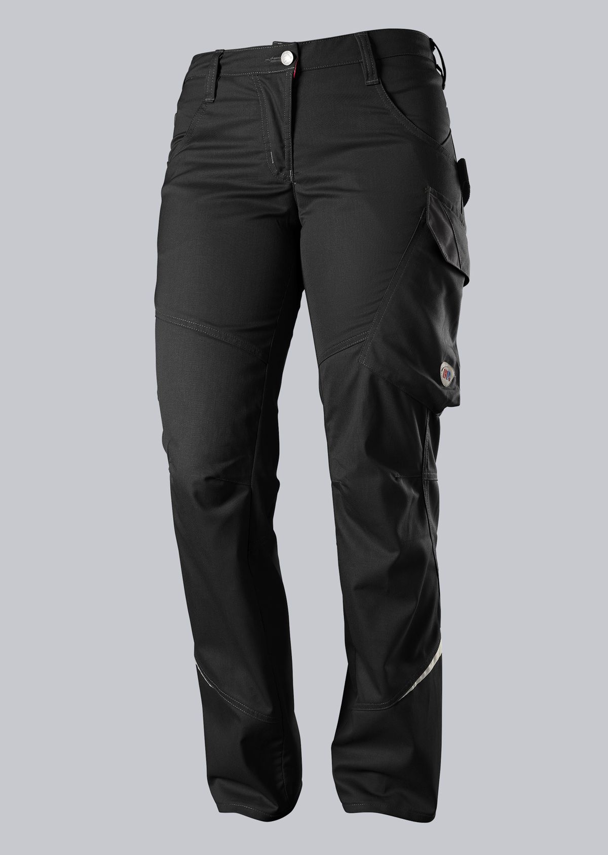 1981-570-32 BP® Lichte, slanke werkbroek voor dames zwart Hoofdafbeelding
