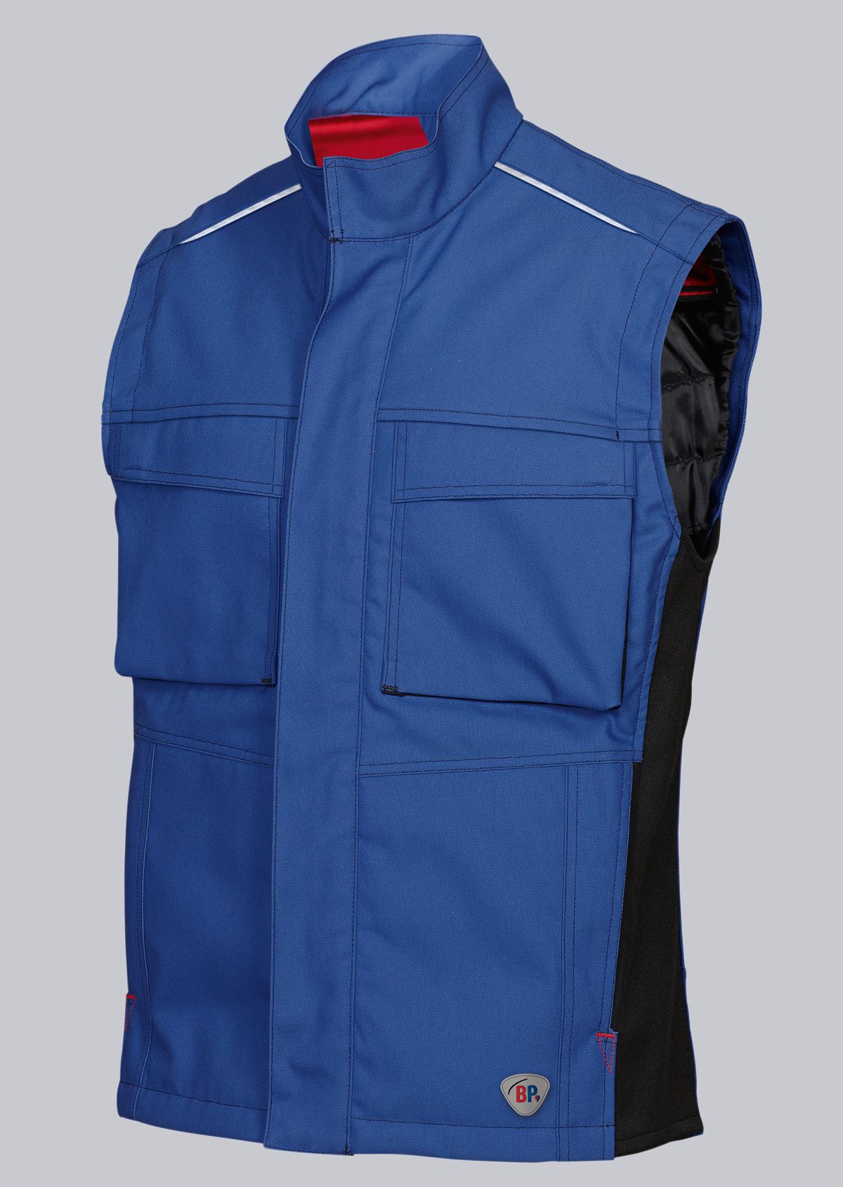 1786-555-13_BP® Durable thermal waistcoat_royal blue/black_Image 1