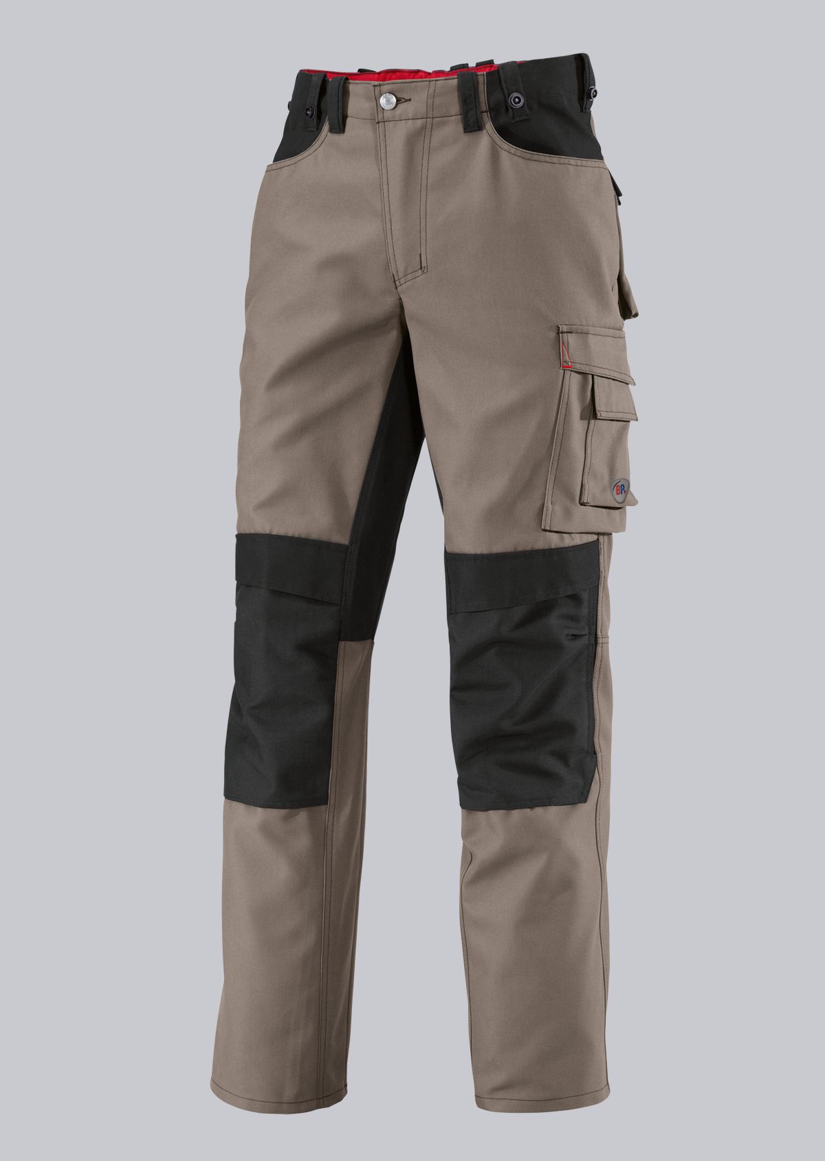 1789-555-5032_BP® Pantalon de travail résistant avec genouillères_noix/noir_image 1