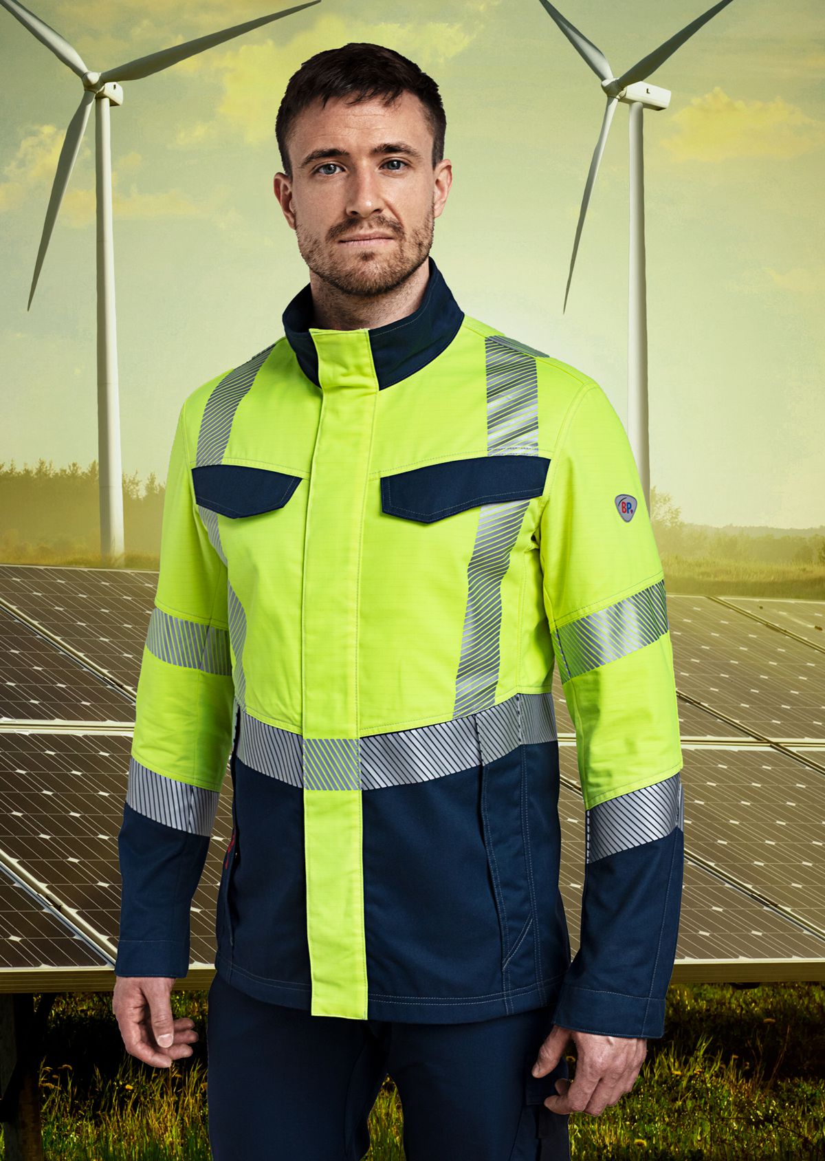 2208-590-6614_BP® Lightweight multi-standard high visibility APC1 jacket_warning yellow/night blue_Image 3