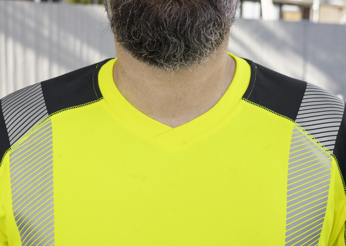 BP® High-visibility functioneel T-Shirt, gerecycled polyester