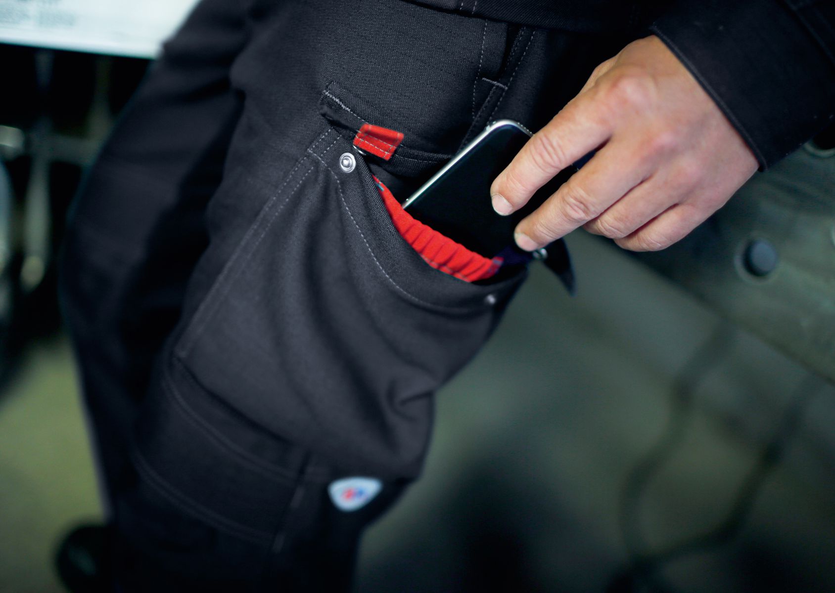 BP® Komfort-Schweißerschutz-Hose mit APC1 2610-835-5632_BP® Komfort-Schweißerschutz-Hose mit APC1_anthrazit/schwarz_Bild 5