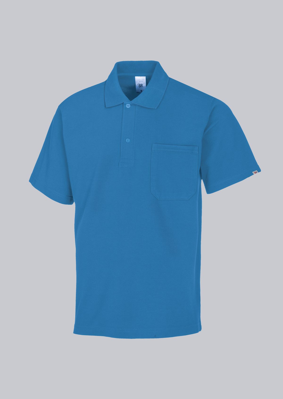 BP® Unisex polo shirt 1612-181-116_BP® Unisex polo shirt_azure blue_Cover Image