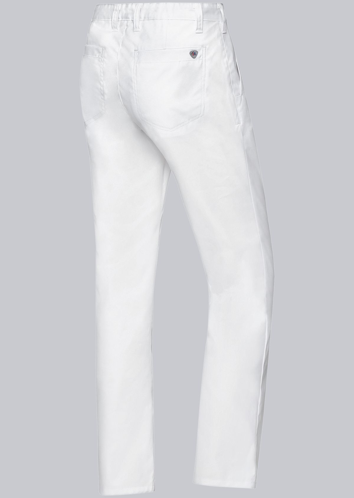 1735-130-0021 BP® Pantalon chino hommes en coton blanc Thumbnail 1
