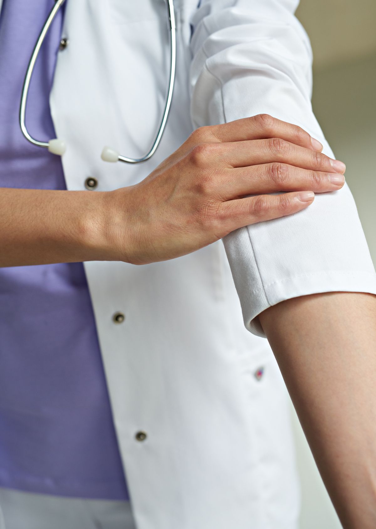 BP® STRETCH-Arztkittel für Damen weiß Thumbnail 2