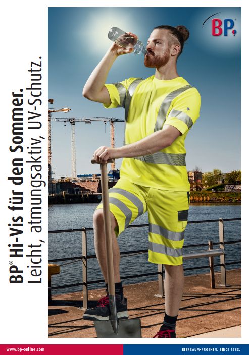 Cover Flyer Hivis Sommerkleidung