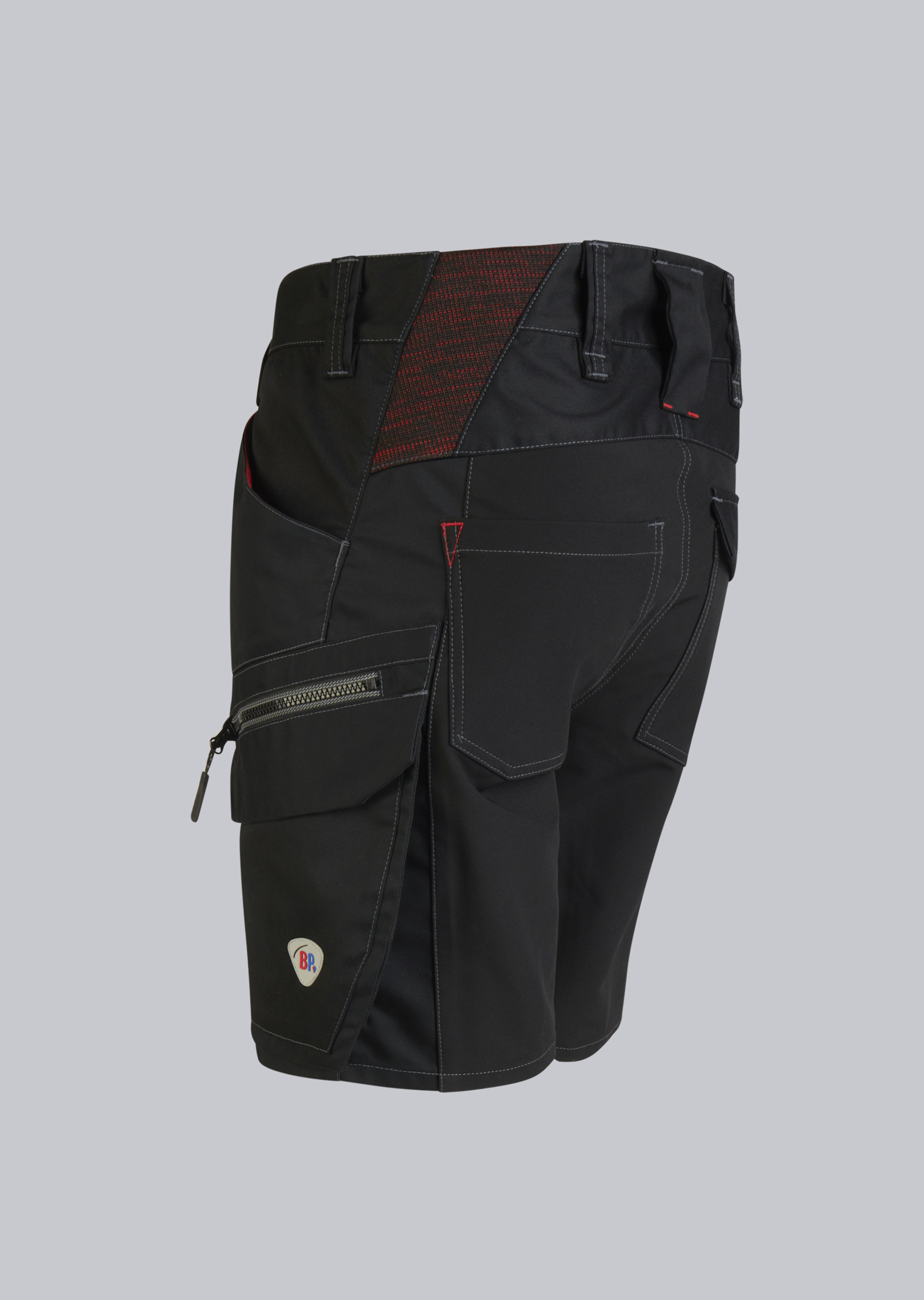 1964-570-0032_BP® Leichte Hybrid-Shorts_schwarz_Bild 4