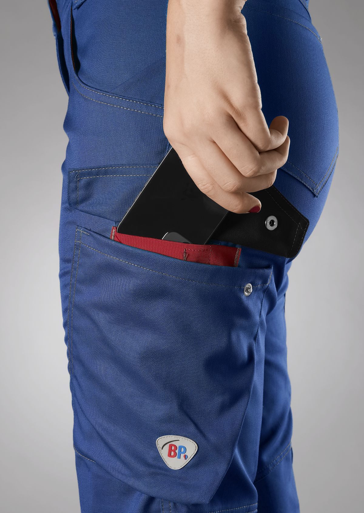 1961-570-0013 BP® Leichte Arbeitshose für Damen königsblau Thumbnail 2