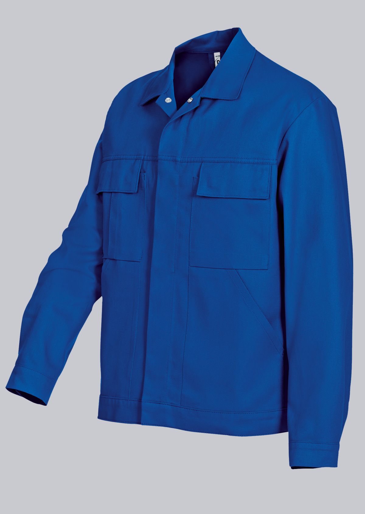 1485-060-13_BP® Basic katoenen werkjack_koningsblauw_afbeelding 1