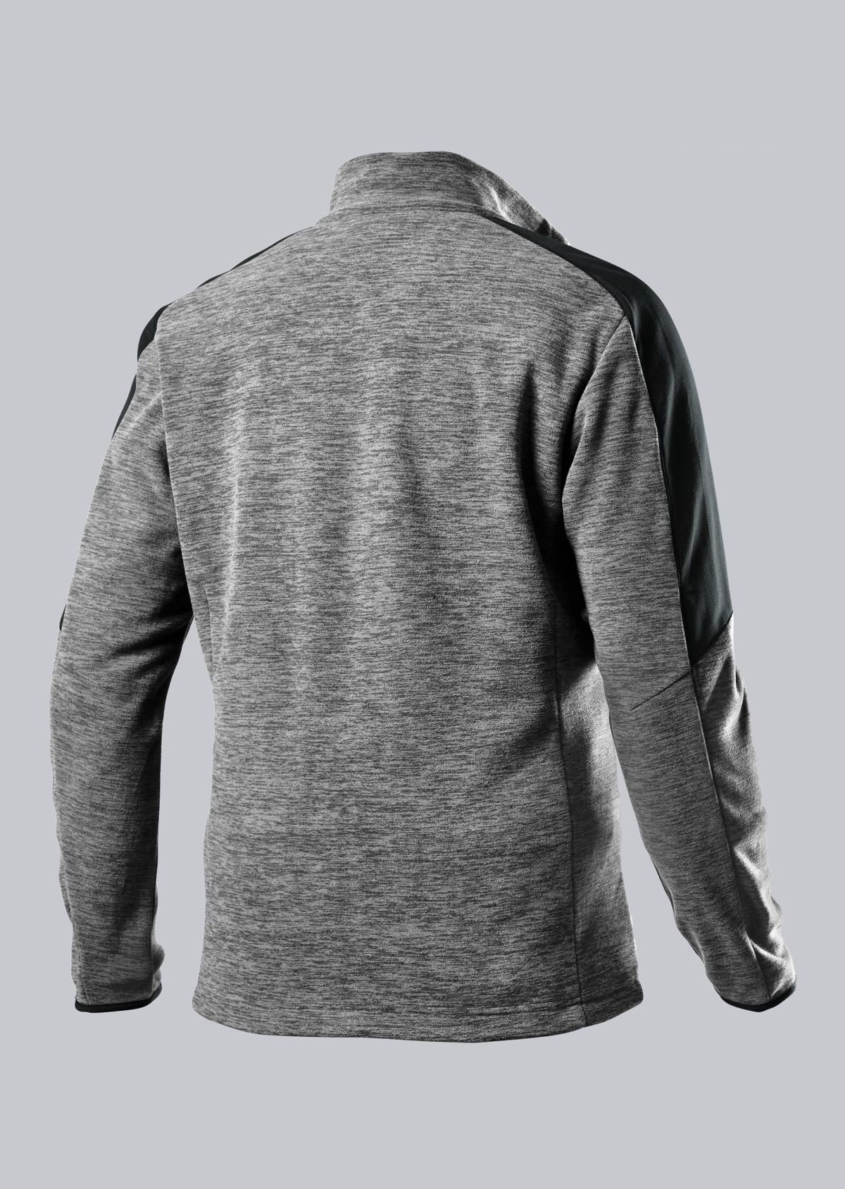 BP® Space-dyed Fleecejacke space weiß Thumbnail 2