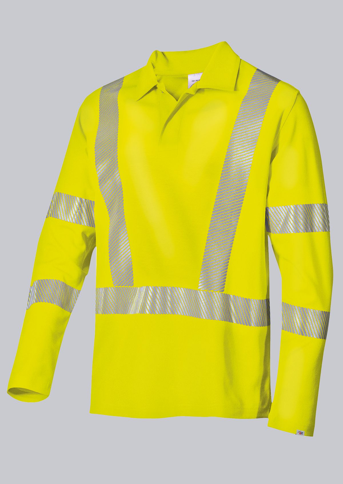 2133-261-86_BP® Warnschutz-Langarmpoloshirt_warngelb_Cover Bild