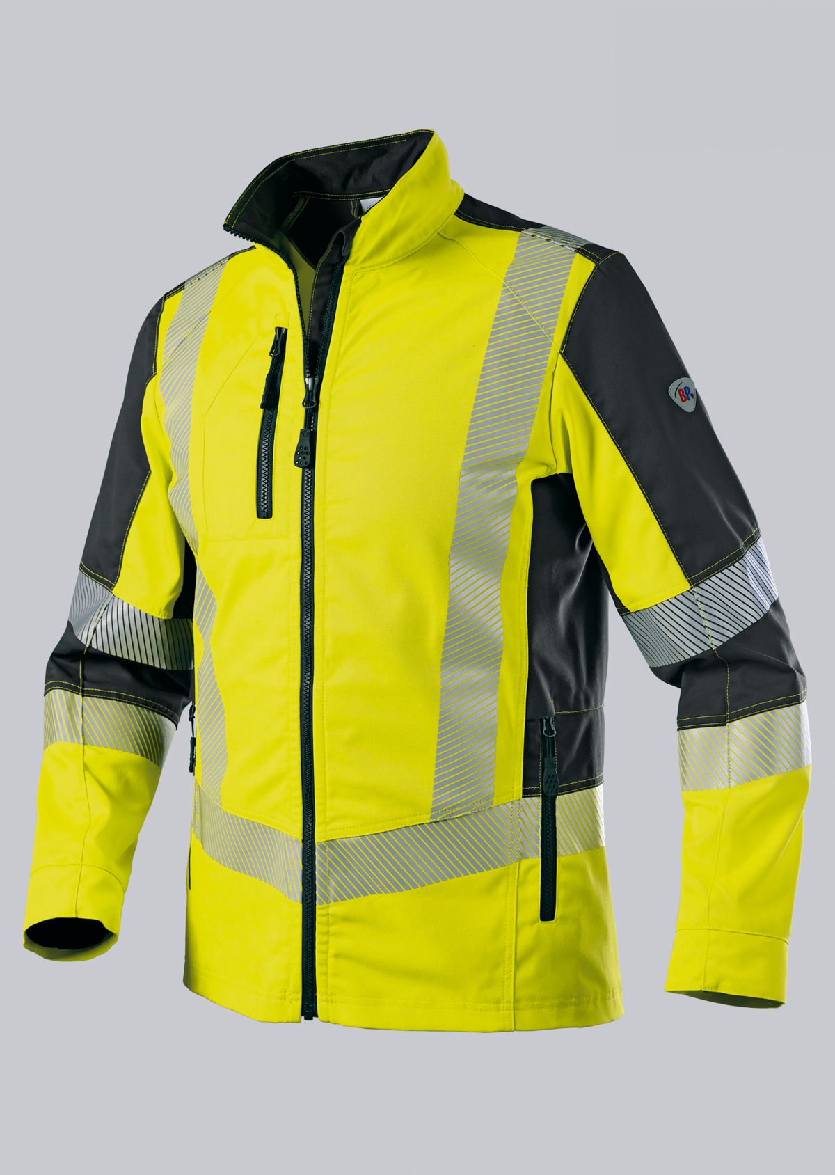 2042-844-6656_BP® Warnschutz-Stretch-Jacke_warngelb/anthrazit_Cover Bild