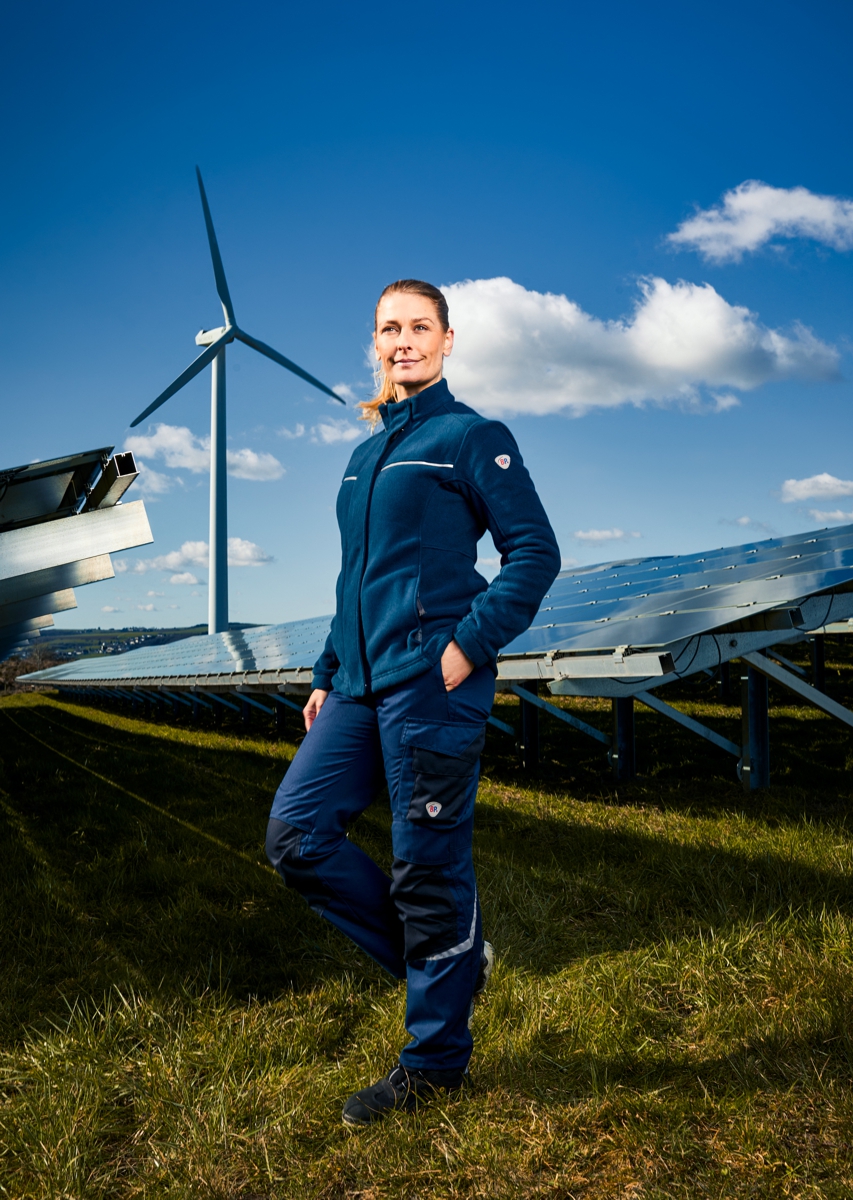 2426-581-1432 BP® Lichte multinorm-broek APC1 voor dames nachtblauw/zwart Thumbnail 6