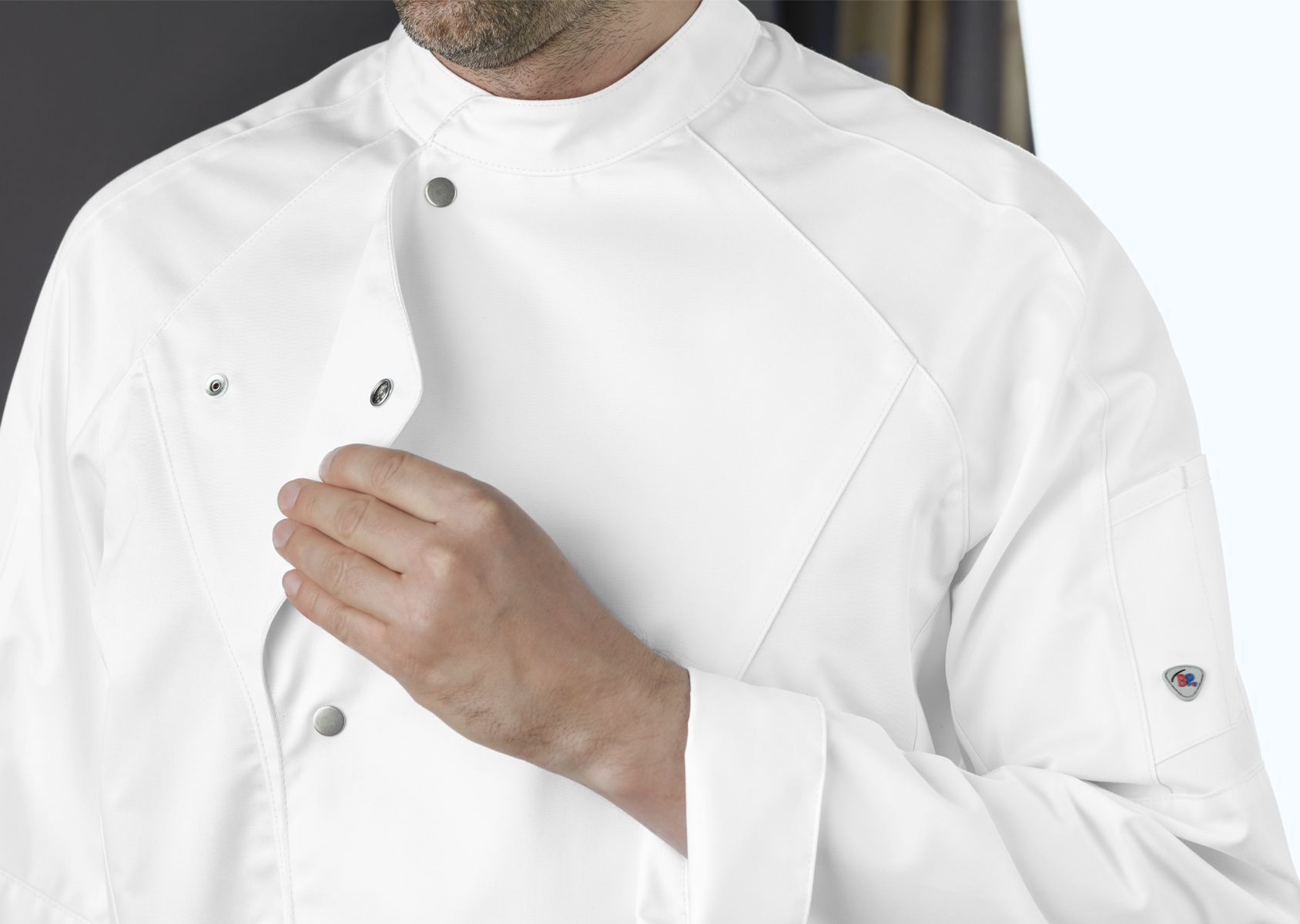 BP® Light men's chef's jacket