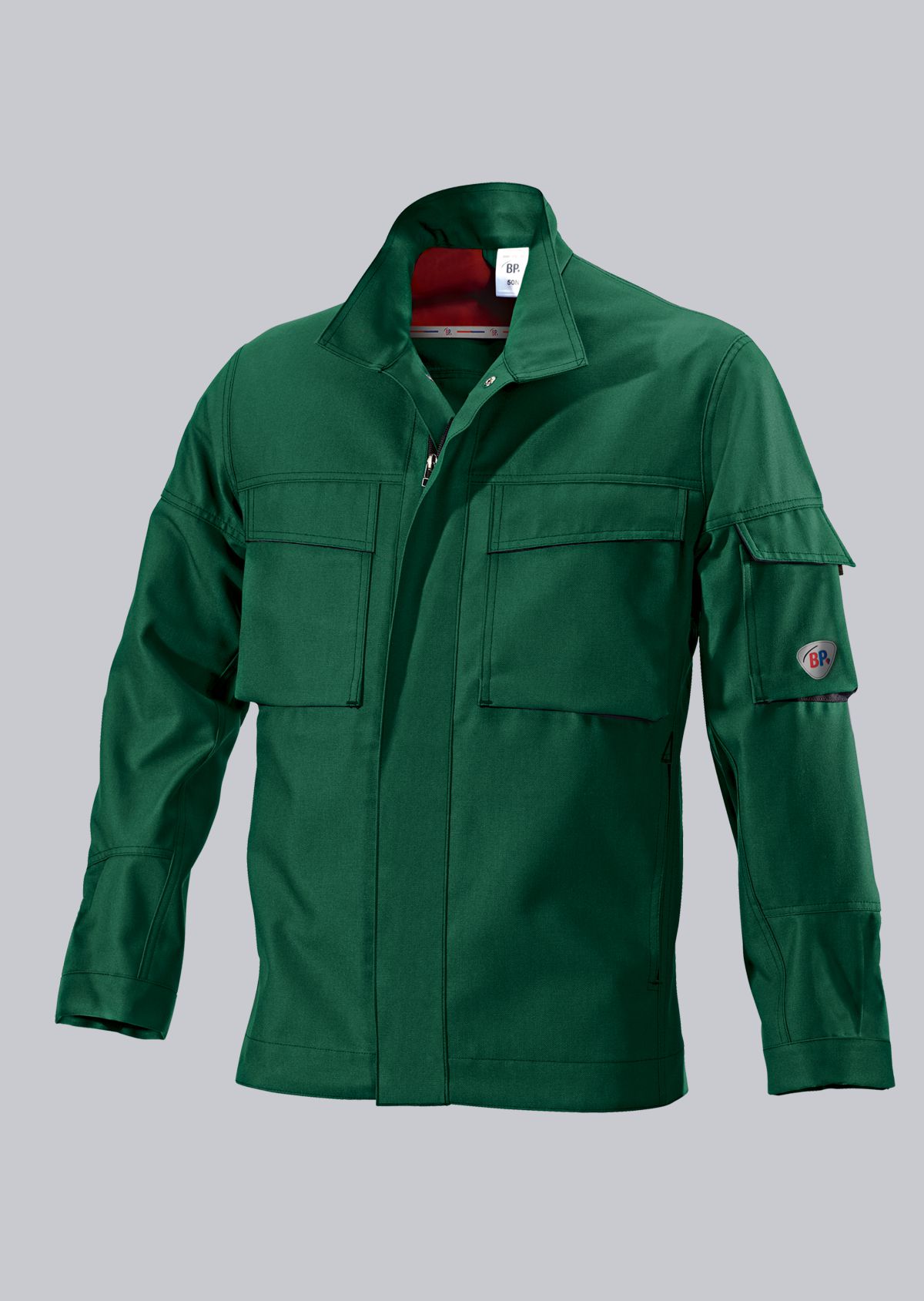 1787-555-74_BP® Durable work jacket_mid green/black_Cover Image