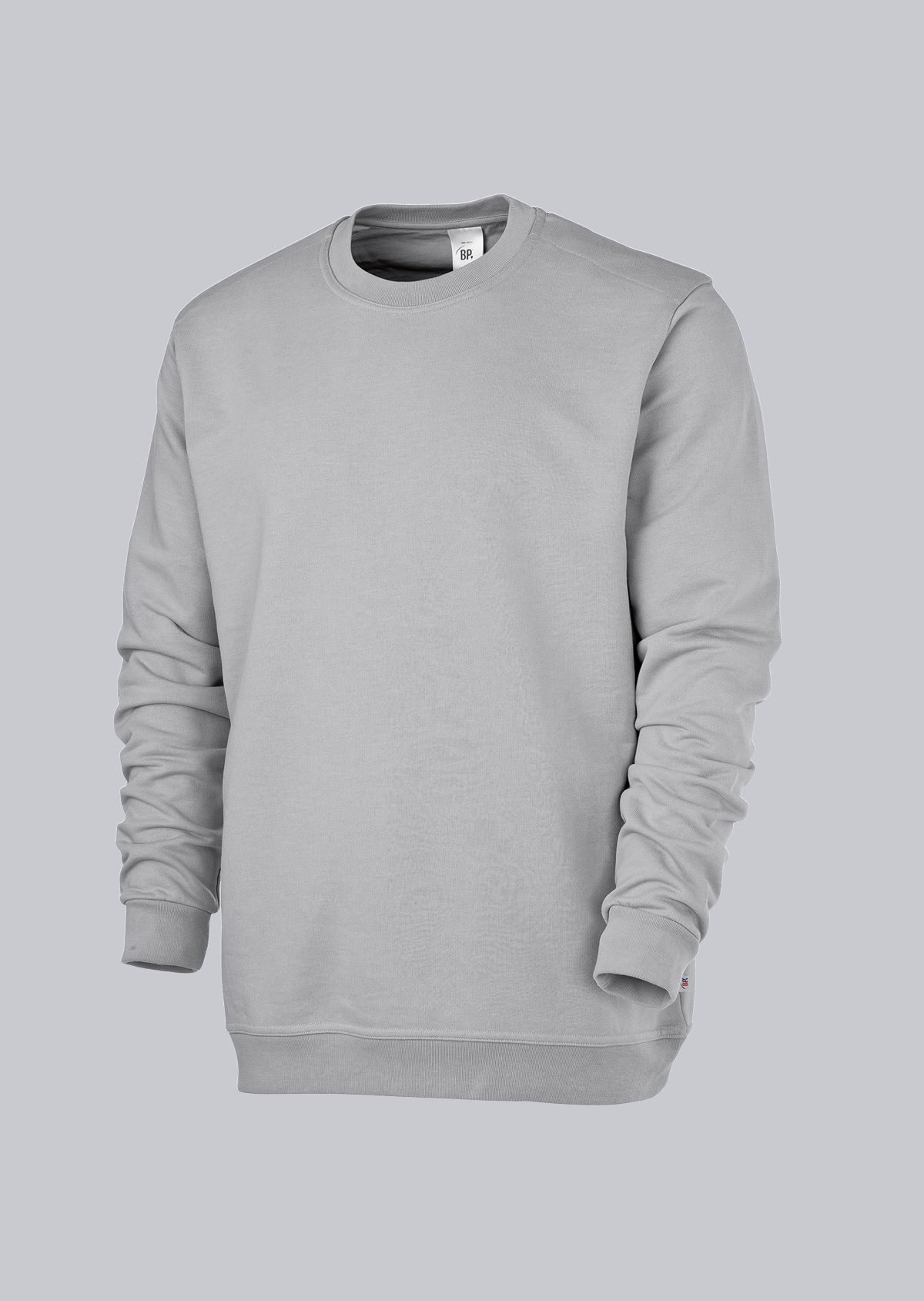1623-193-51 BP® Sweatshirt voor haar & hem lichtgrijs Hoofdafbeelding