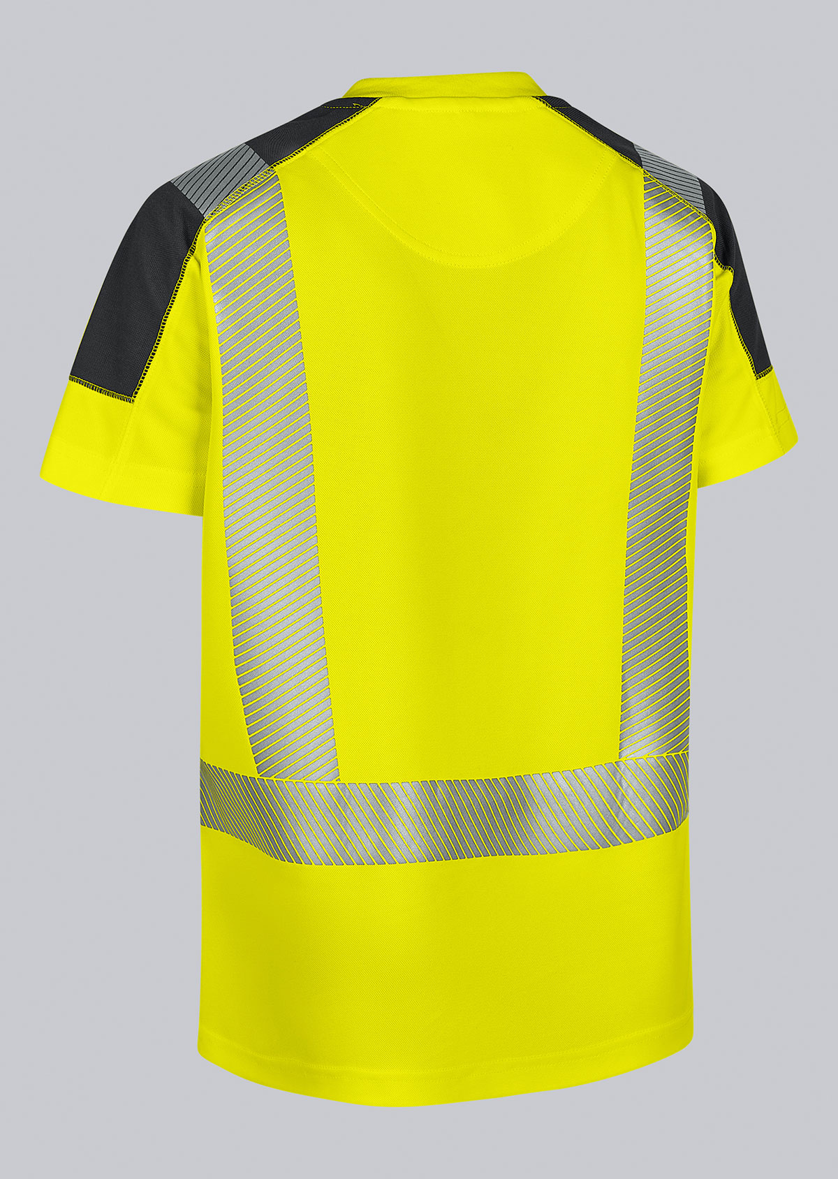 BP® Warnschutz-Funktions-T-Shirt für Damen warngelb/anthrazit Thumbnail 3