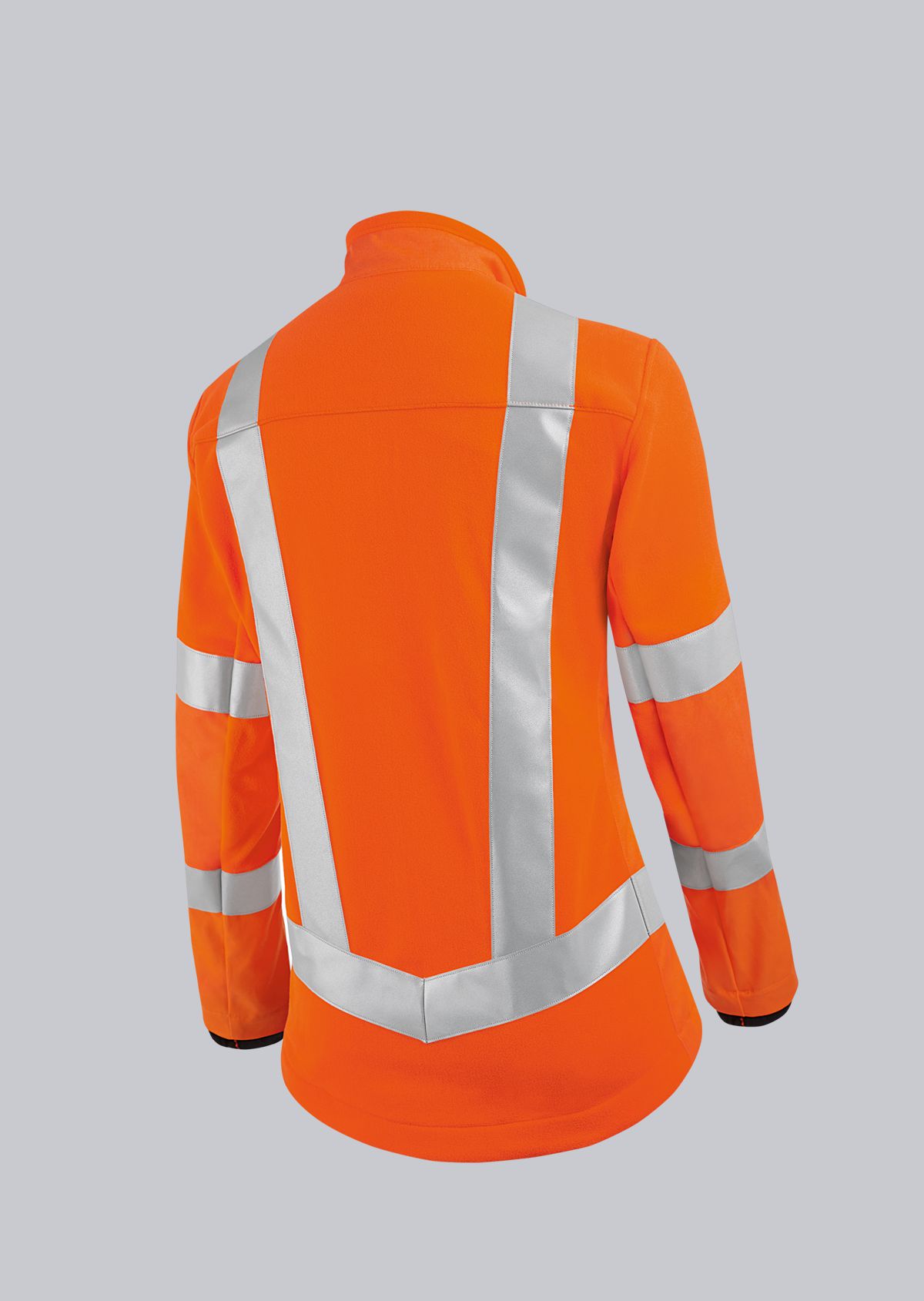 2017-845-85 BP® Women’s high-visibility hybrid jacket warning orange Thumbnail 1