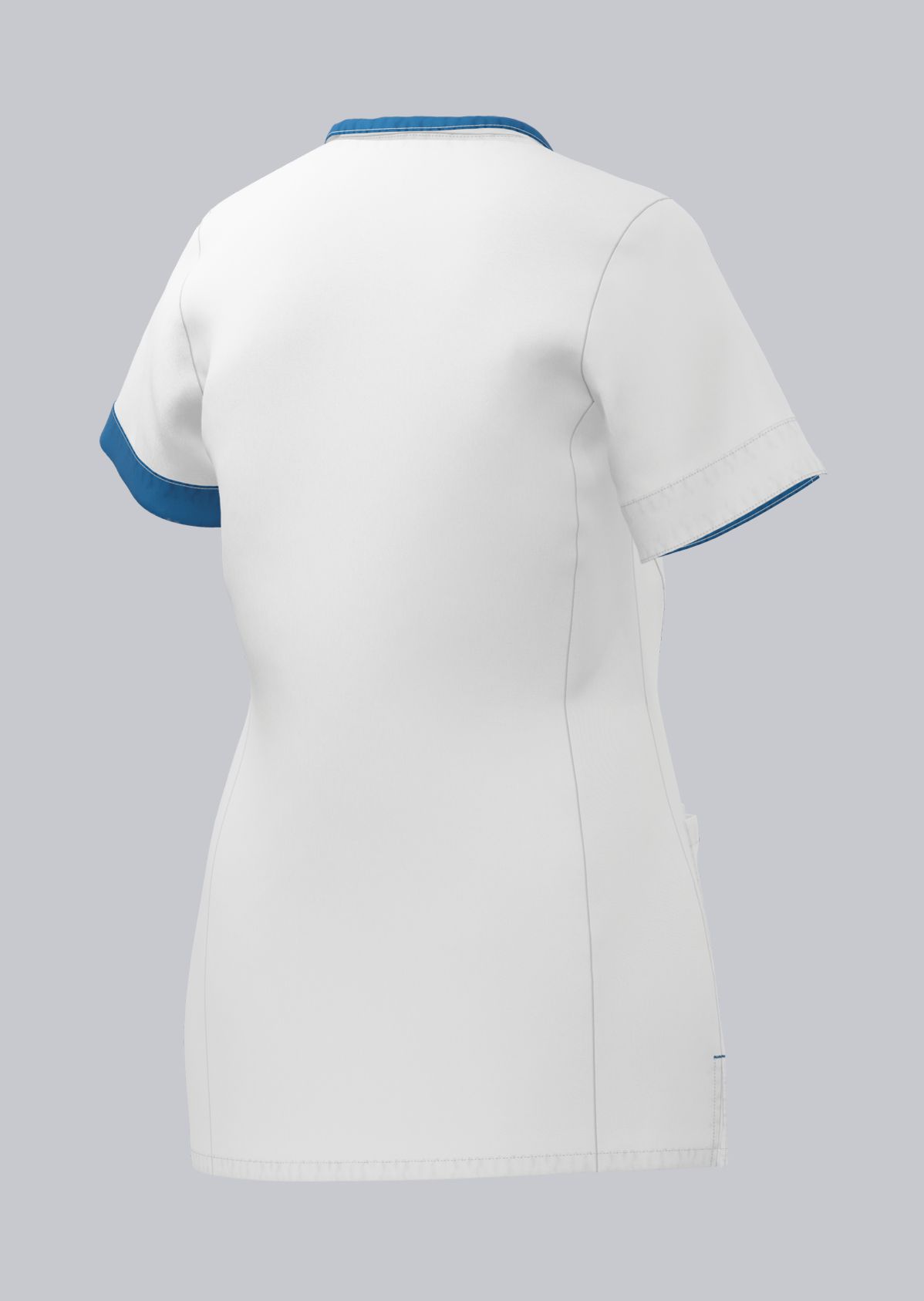 1600-485-2106 BP® Kasack für Damen weiß/azurblau Thumbnail 1