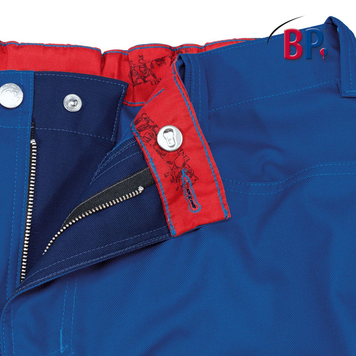 1796-720-13 BP® Komfort-Arbeitshose königsblau/nachtblau Thumbnail 2