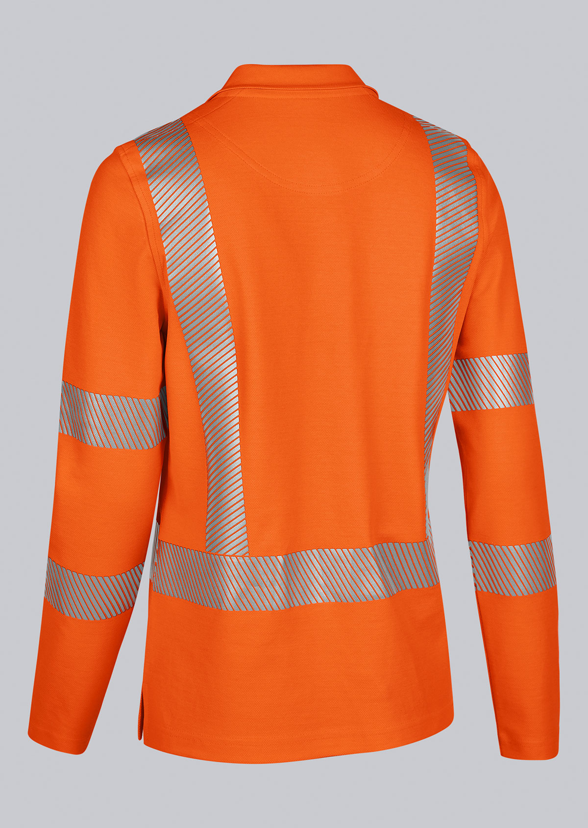 2147-261-0065_BP® Warnschutz-Langarmpoloshirt für Damen_warnorange_Bild 4