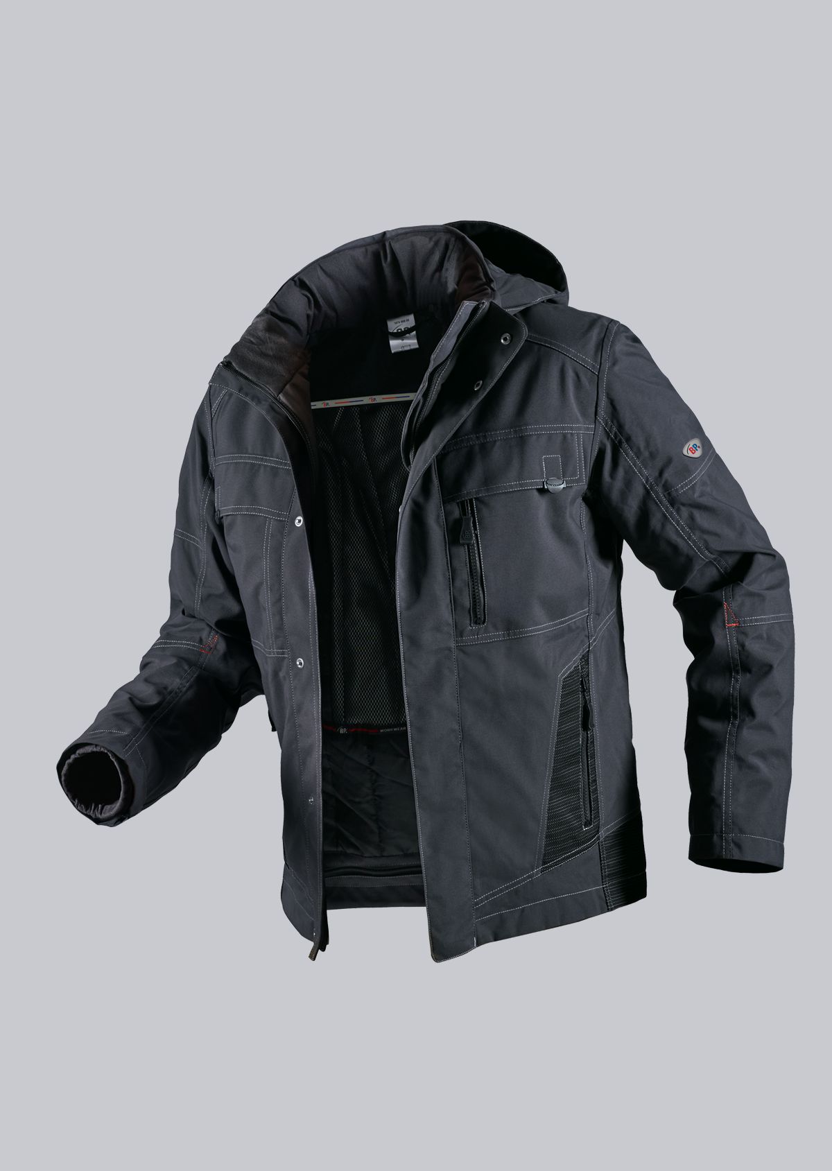 1875-888-56 BP® Wetterschutz-Winterjacke anthrazit Thumbnail 3