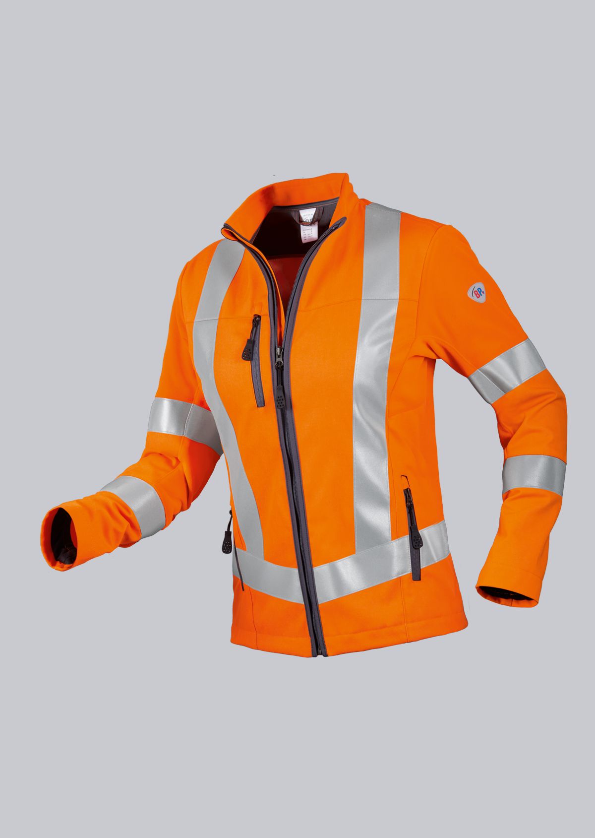BP® Veste hybride à haute visibilité femmes orange haute visibilité Photo principale