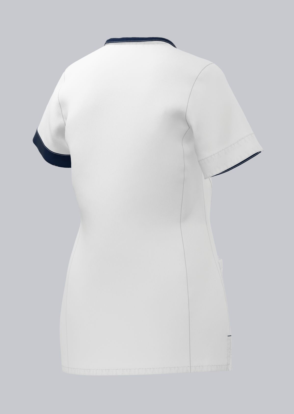 1600-485-2110 BP® Kasack für Damen weiß/nachtblau Thumbnail 1