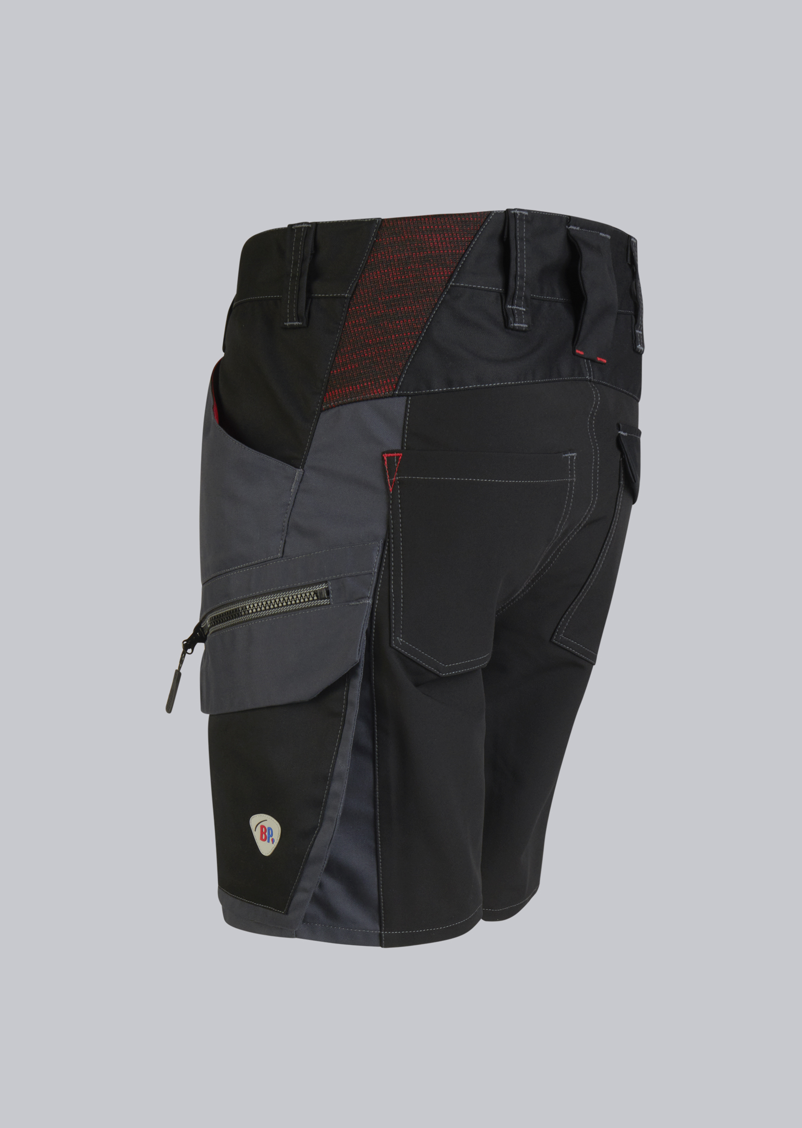 1964-570-5632_BP® Leichte Hybrid-Shorts_anthrazit/schwarz_Bild 4