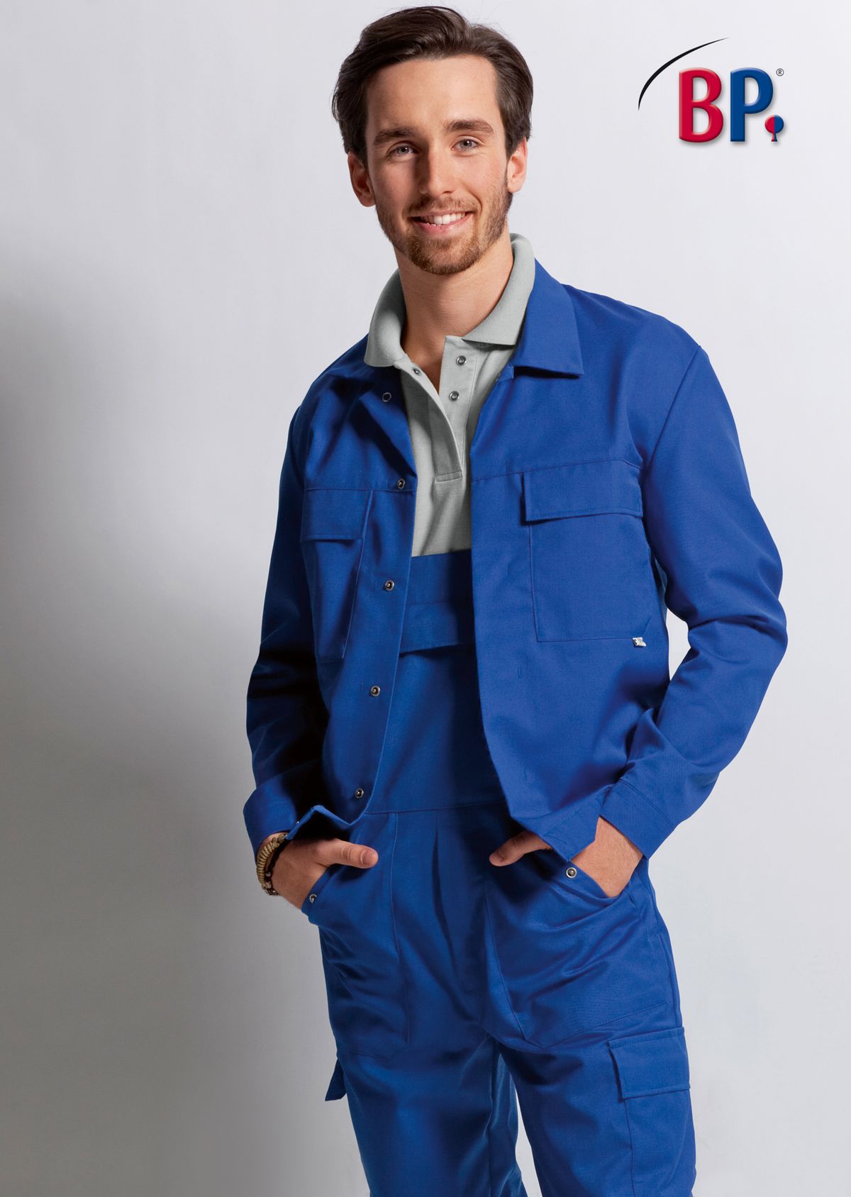 1682-558-13_BP® HACCP Unisex work jacket_royal blue_Image 2