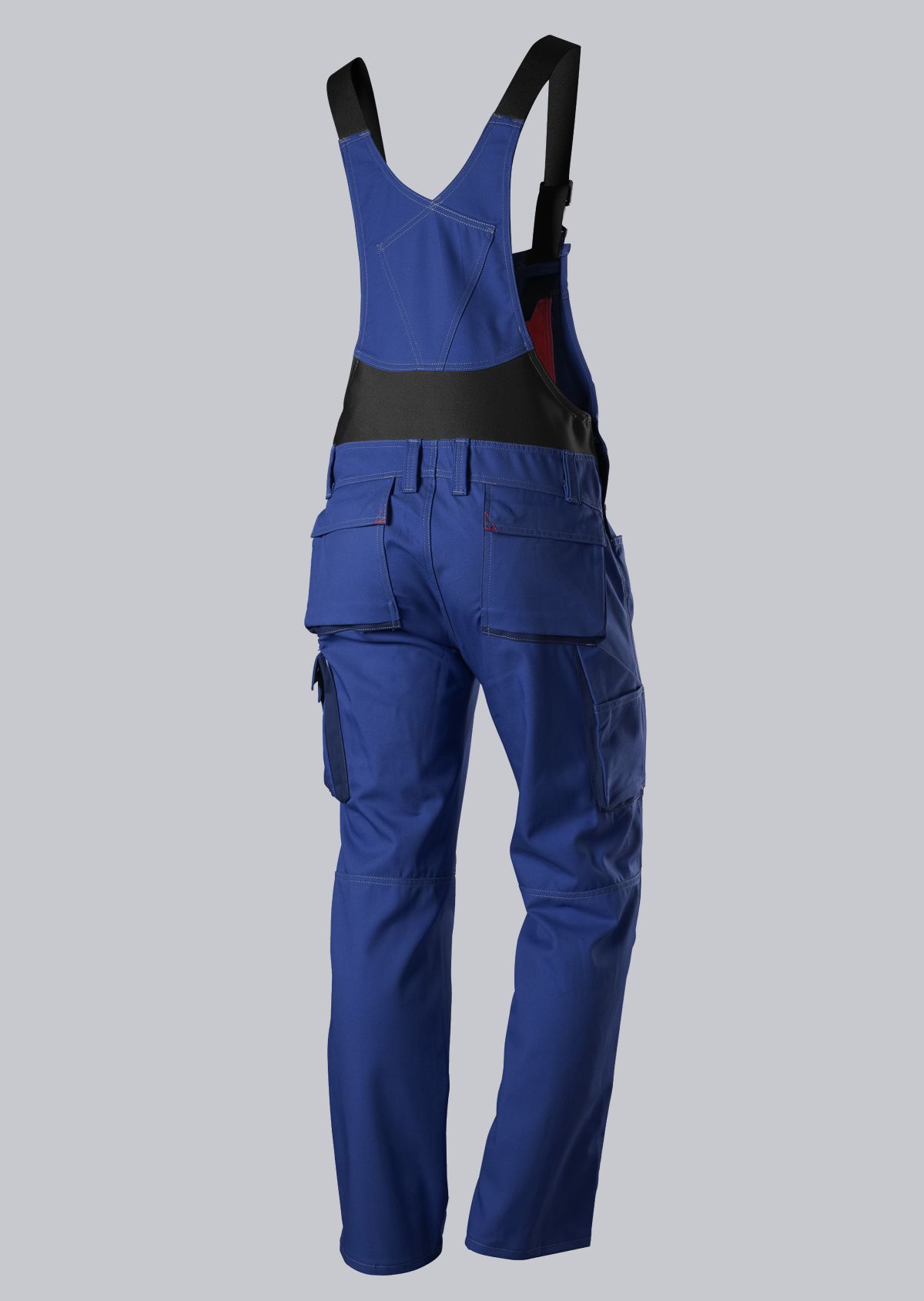 1798-720-13 BP® Komfort-Latzhose königsblau/nachtblau Thumbnail 1