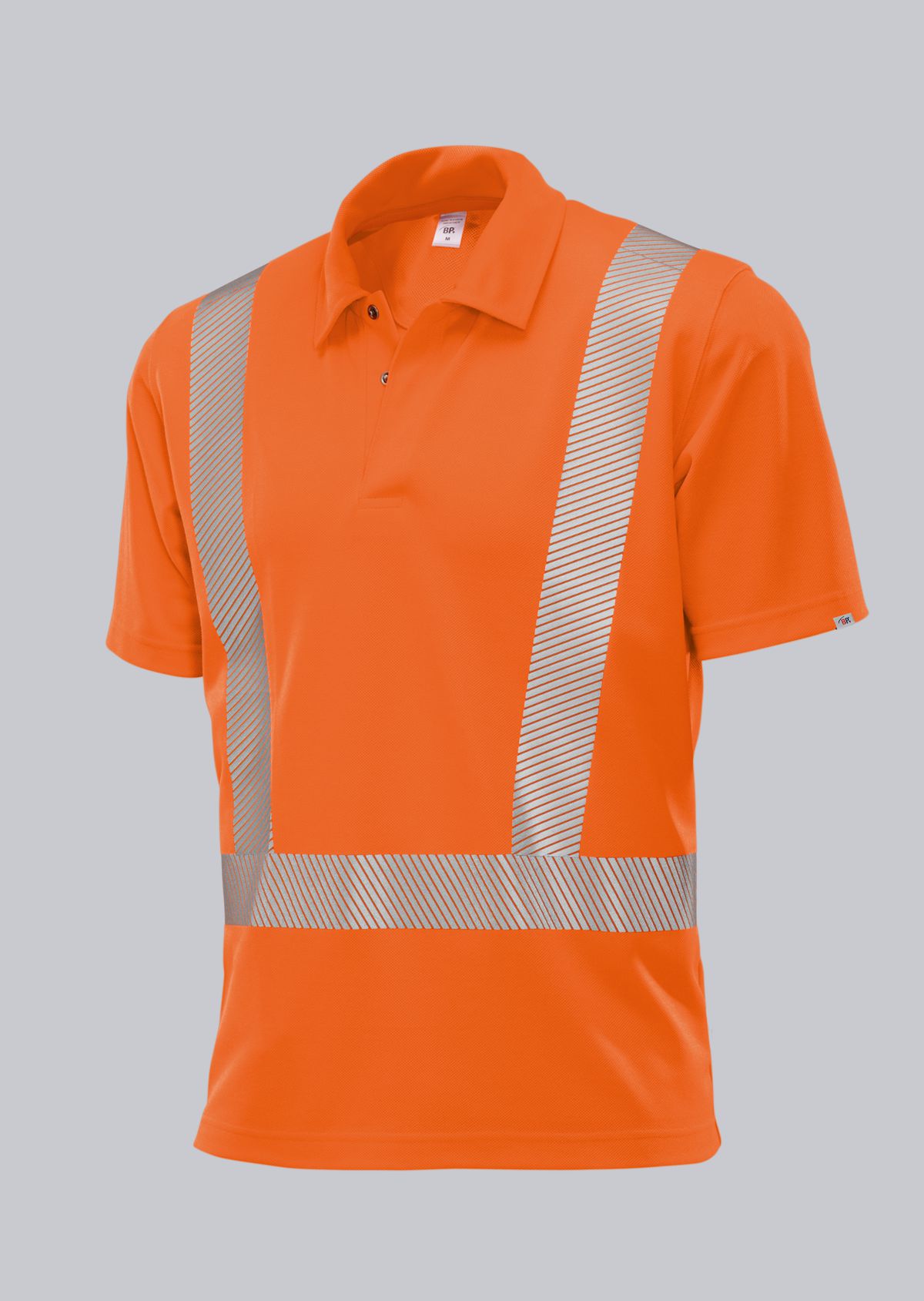 2132-261-85 BP® Poloshirt met hoge zichtbaarheid signaaloranje Hoofdafbeelding