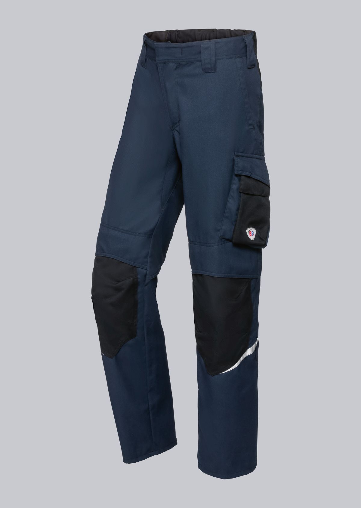 2436-581-1432_BP® Leichte Multinorm-Hose APC2_nachtblau/schwarz_Cover Bild