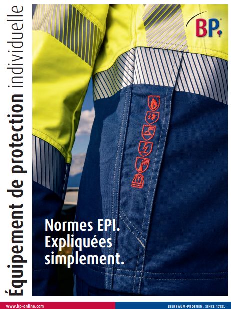 Page de titre du guide des normes EPI