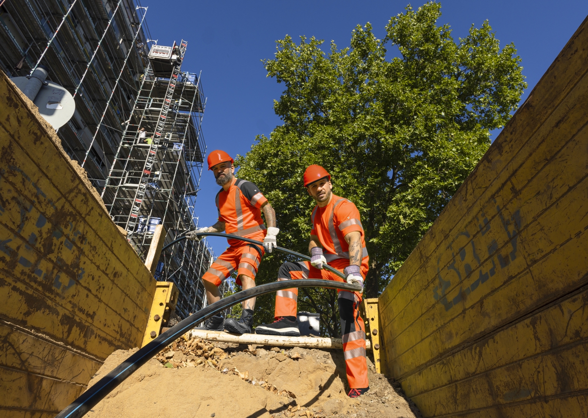 BP® Warnschutz-Funktions-T-Shirt warnorange/anthrazit Thumbnail 6