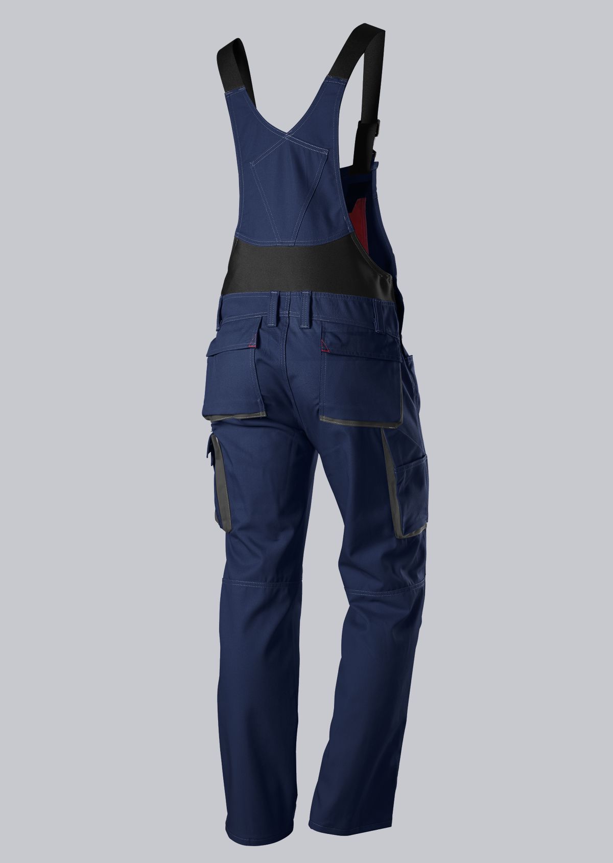 BP® Komfort-Latzhose nachtblau/anthrazit Thumbnail 1