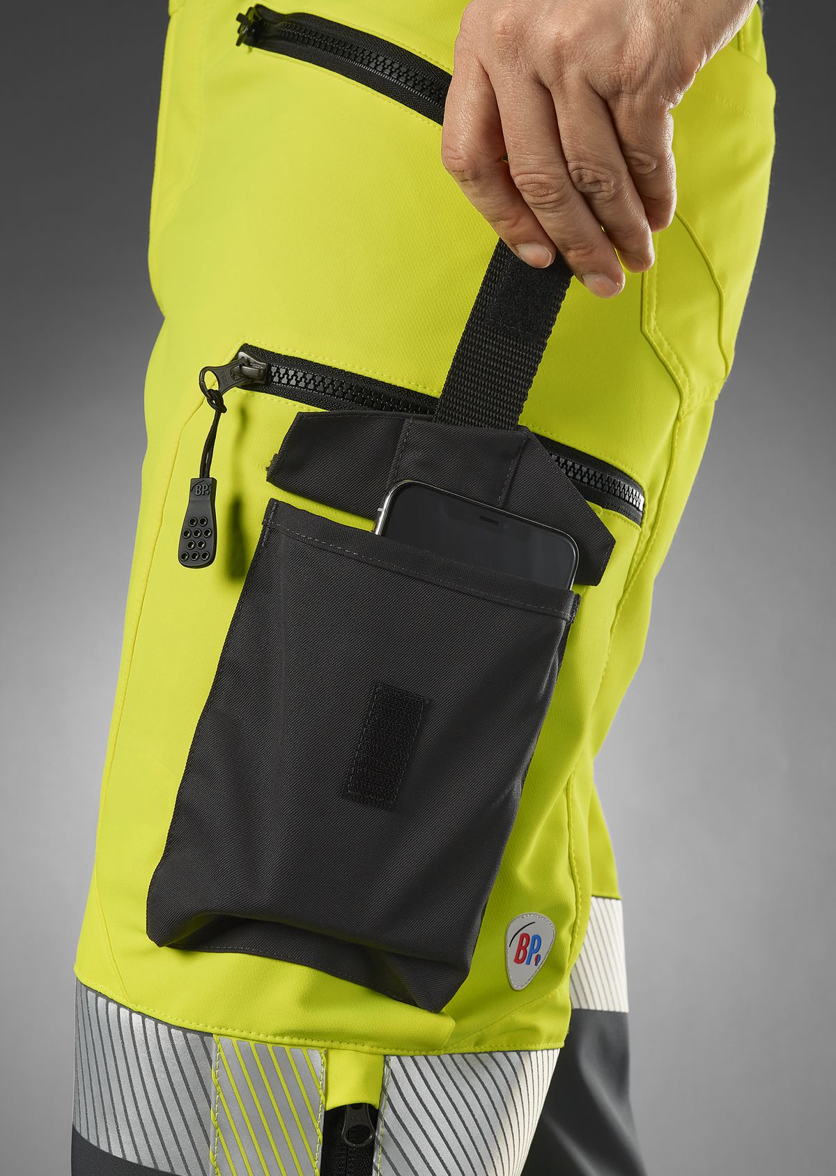 BP® Warnschutz-Superstretch-Hose mit Knietaschen
