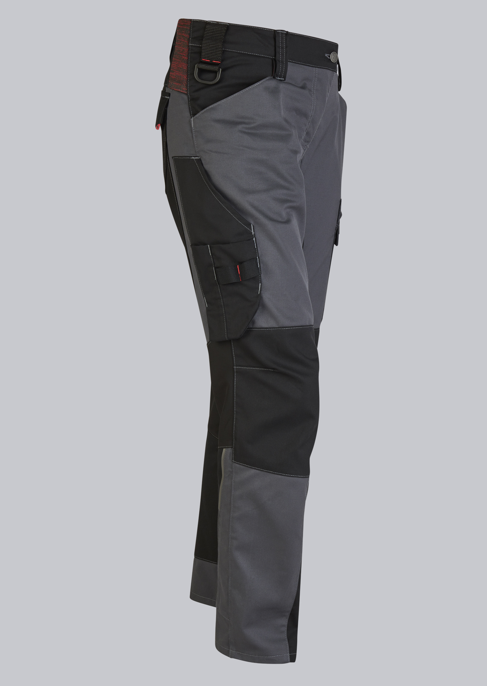 BP® Lichte hybride werkbroek voor dames antraciet/zwart Thumbnail 3