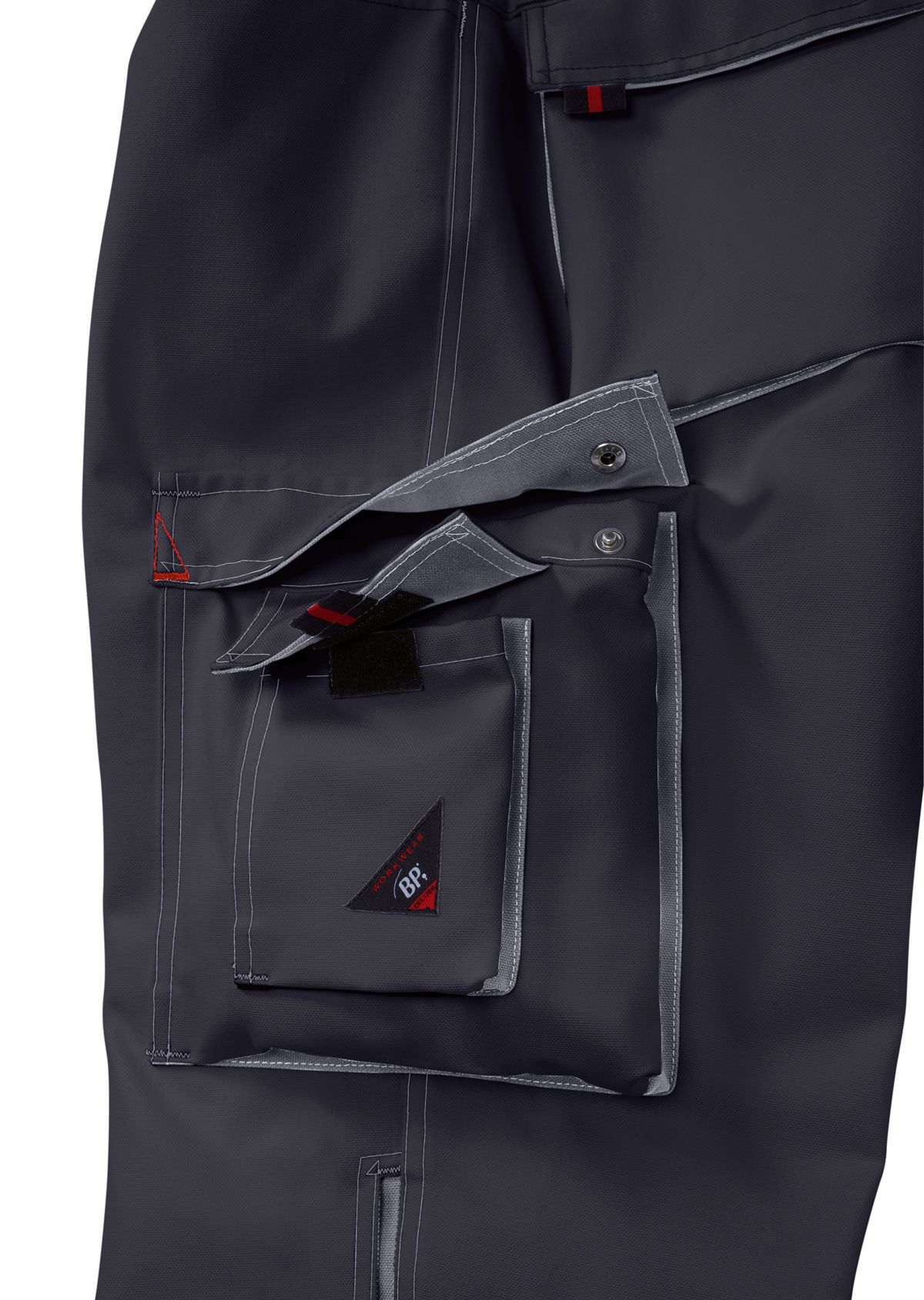 BP® Pantalon de travail résistant noir/gris foncé Thumbnail 3
