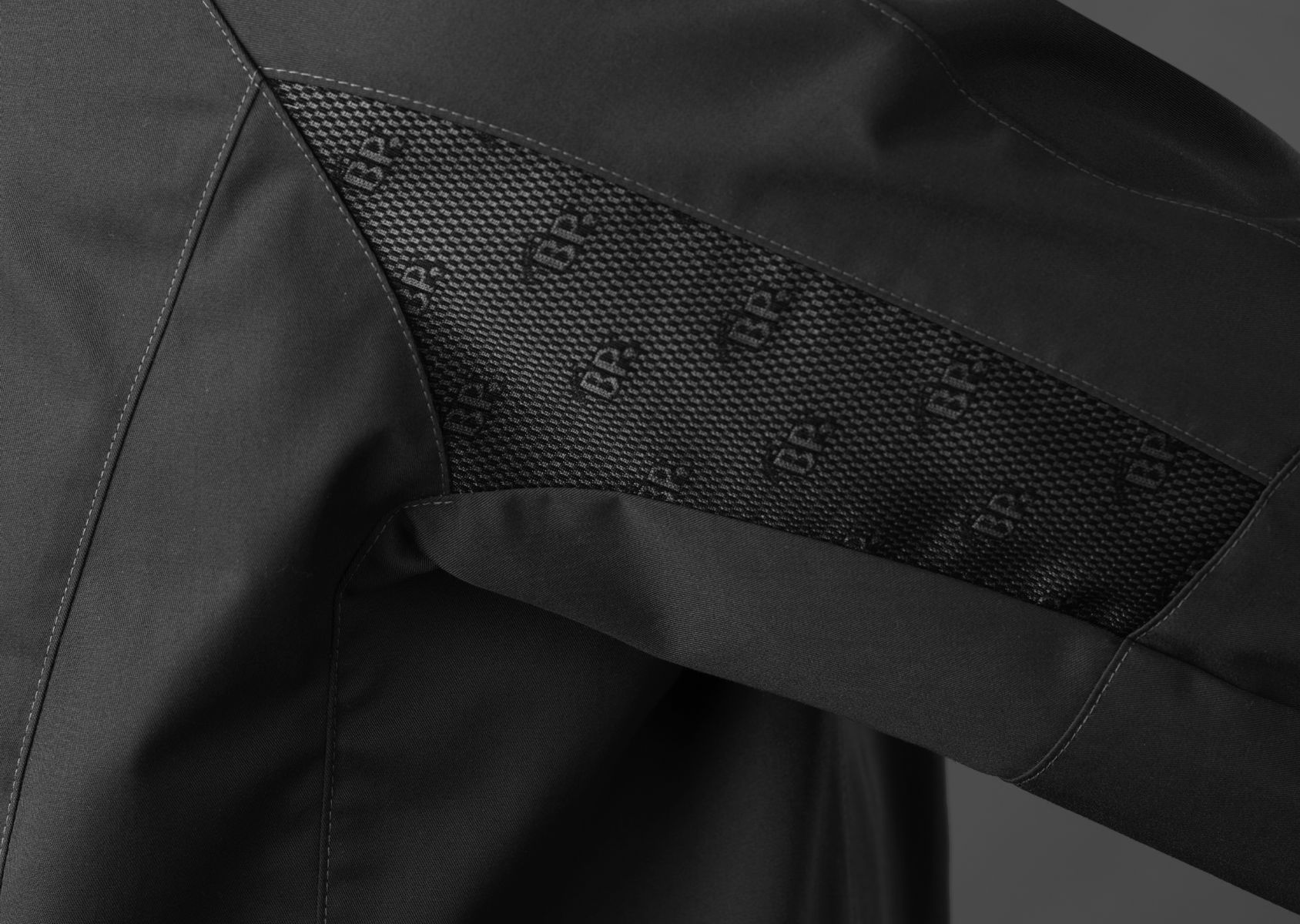 BP® Veste cuisinier légère hommes noir Thumbnail 4